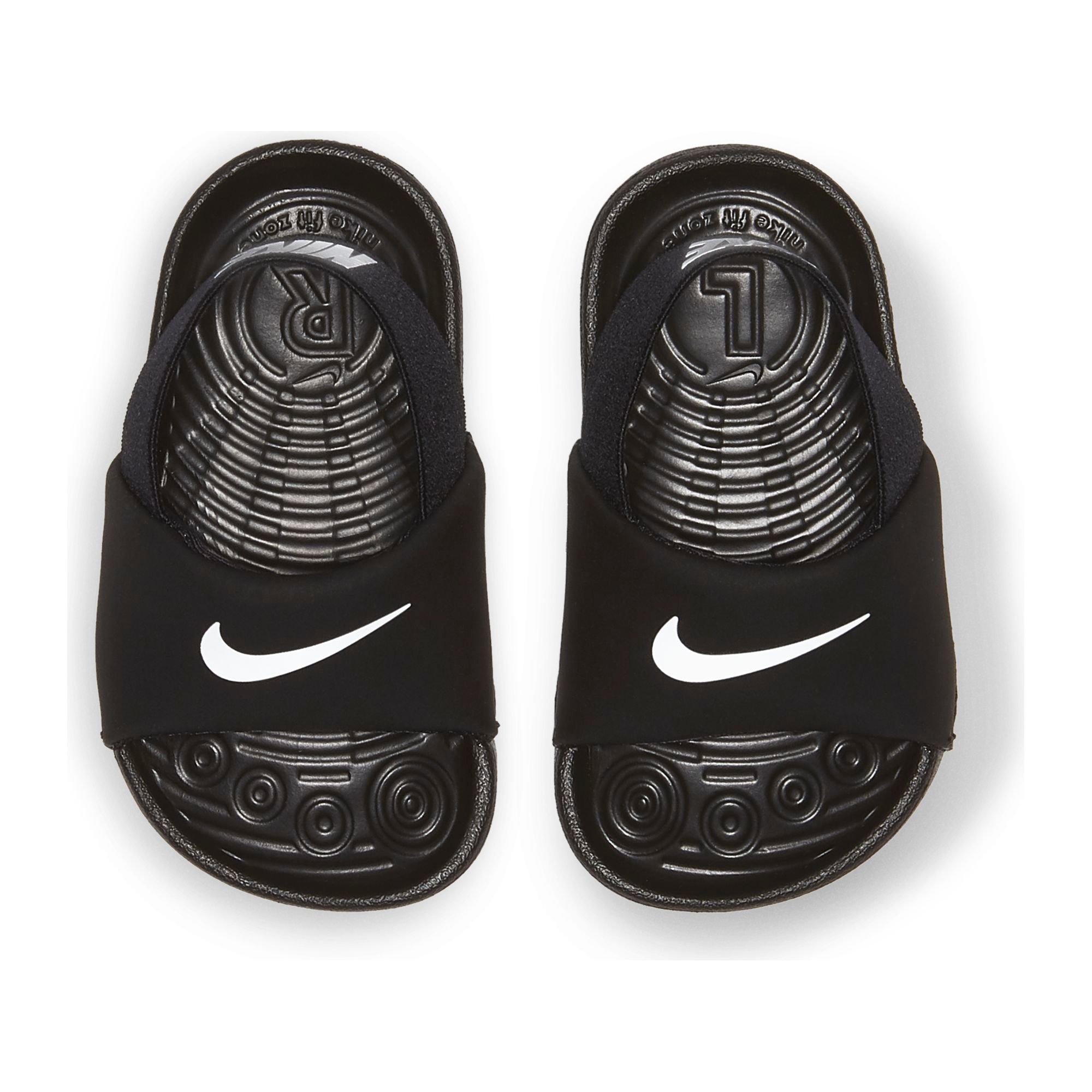 Nike Kawa Infant Boys' Black/White Slide