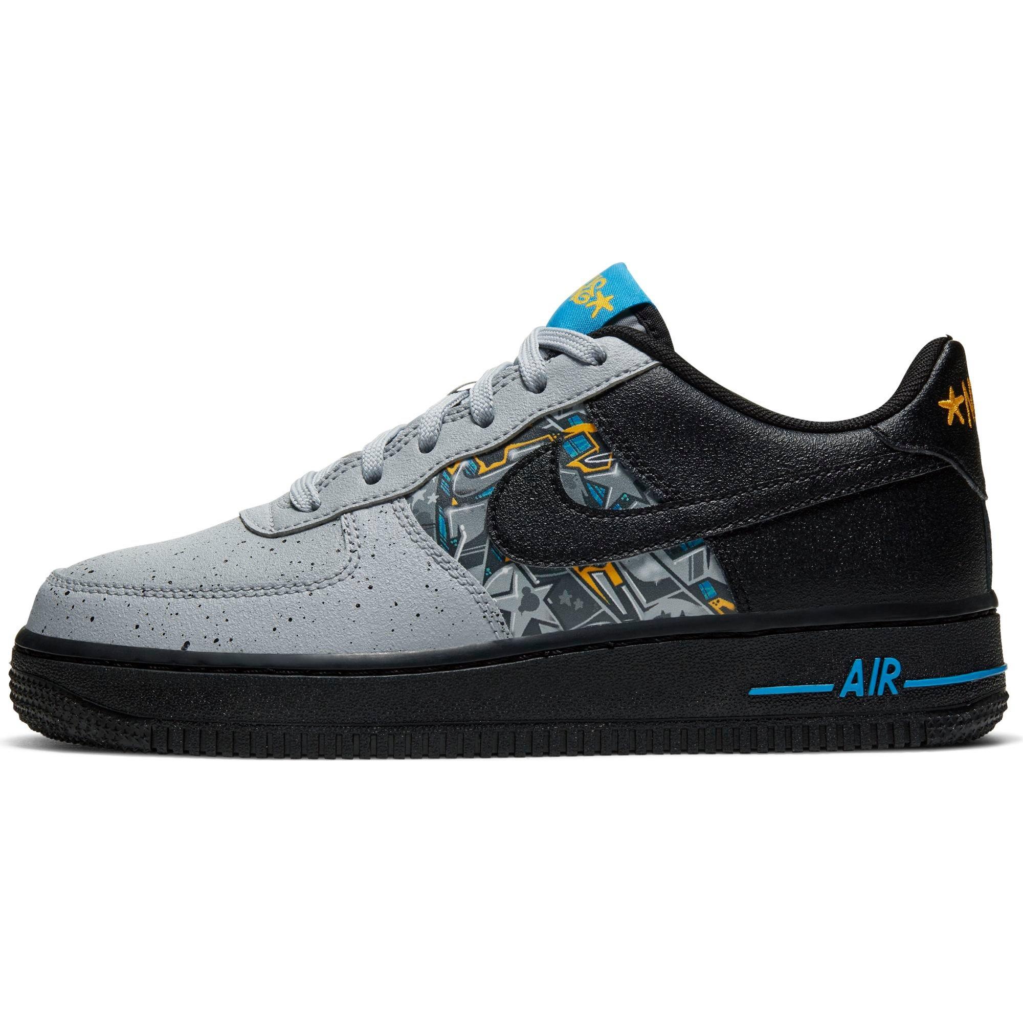 nike air force 1 lv8 black wolf grey