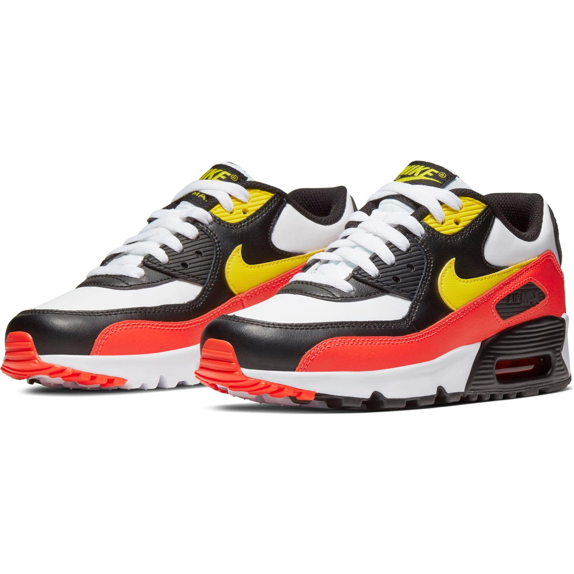 air max 90 red and yellow
