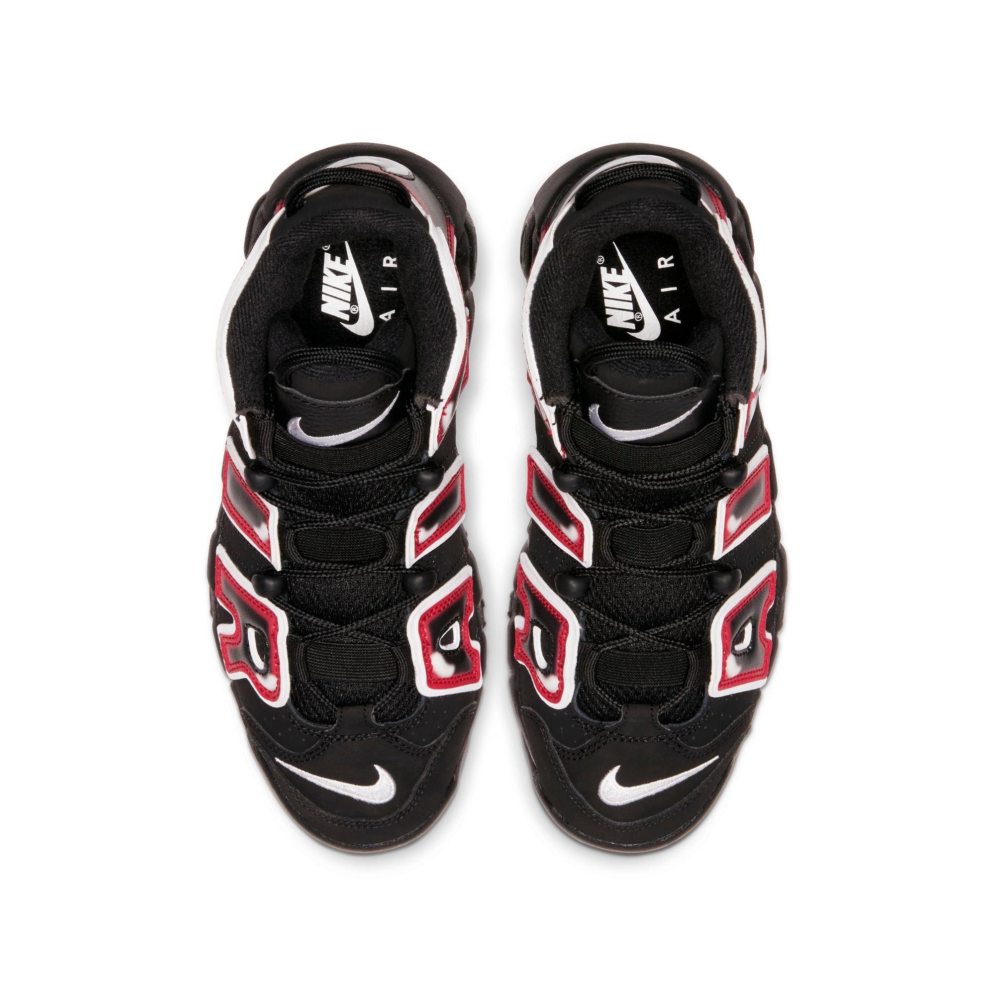 uptempo shoes black