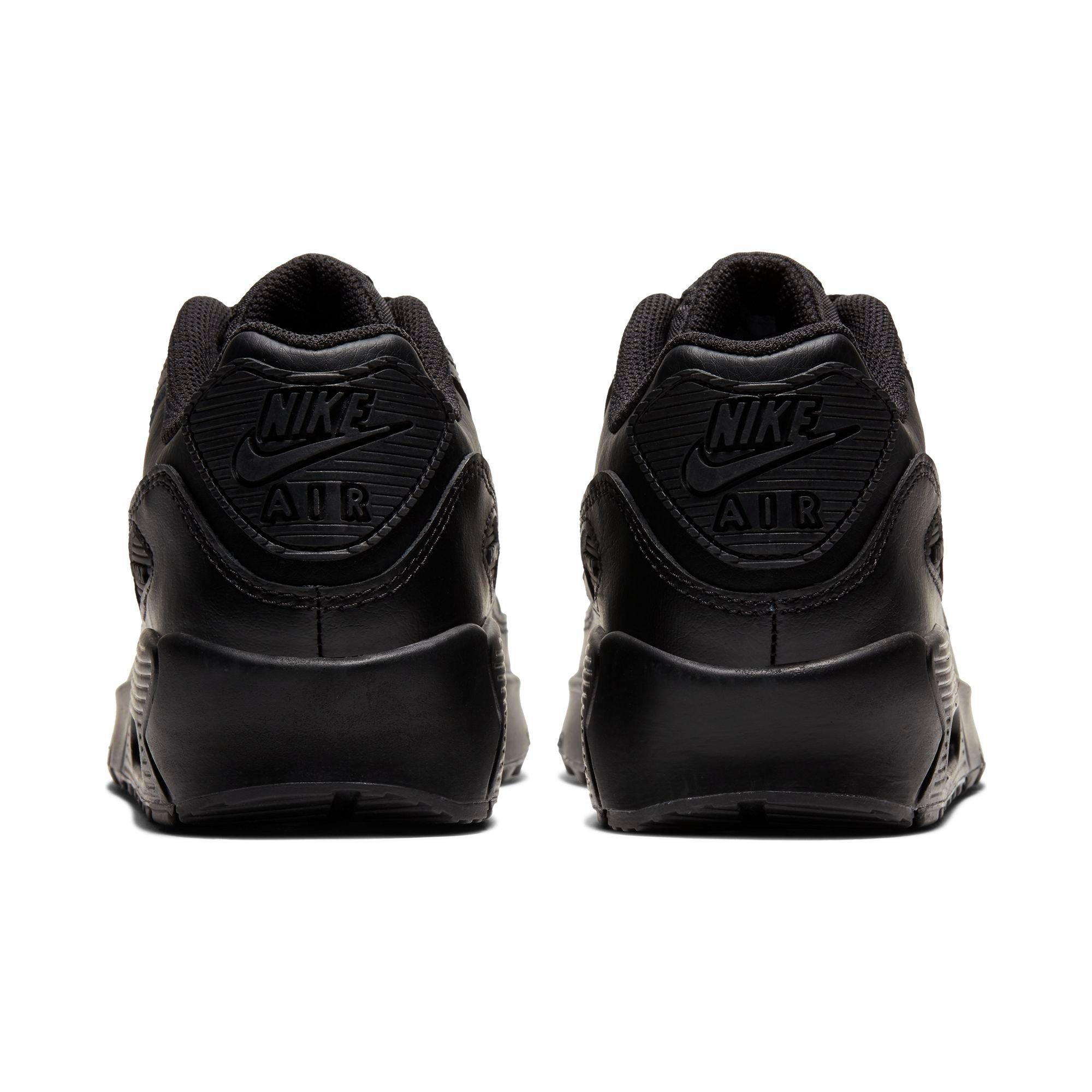 Nike Air Max 90 LTR Grade School Boys' Black Shoe