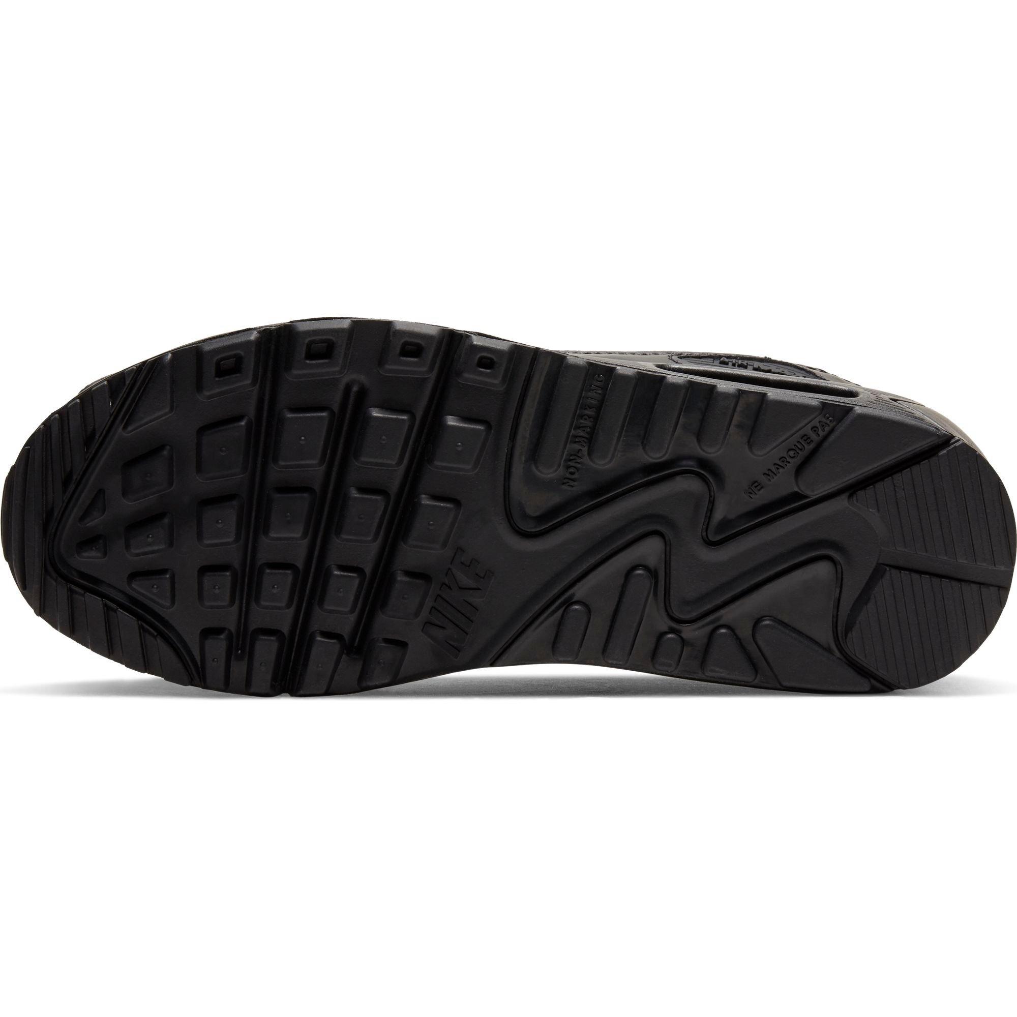 Nike Air Max 90 LTR Grade School Boys' Black Shoe