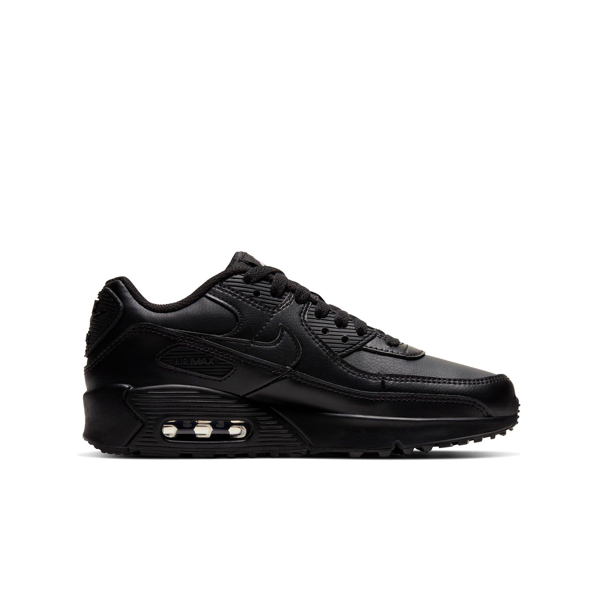 Nike Air Max 90 LTR Black Grade School Boys Shoe Hibbett