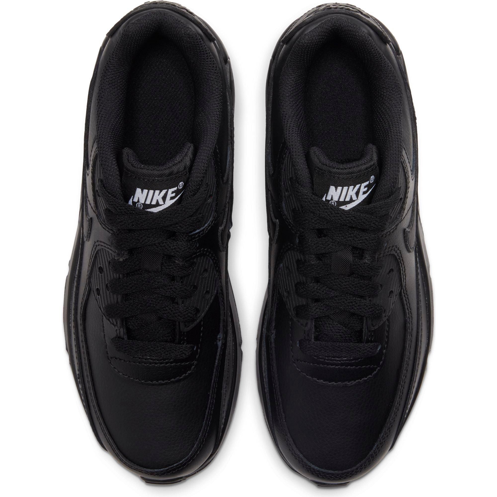 Nike Air Max 90 LTR Grade School Boys' Black Shoe