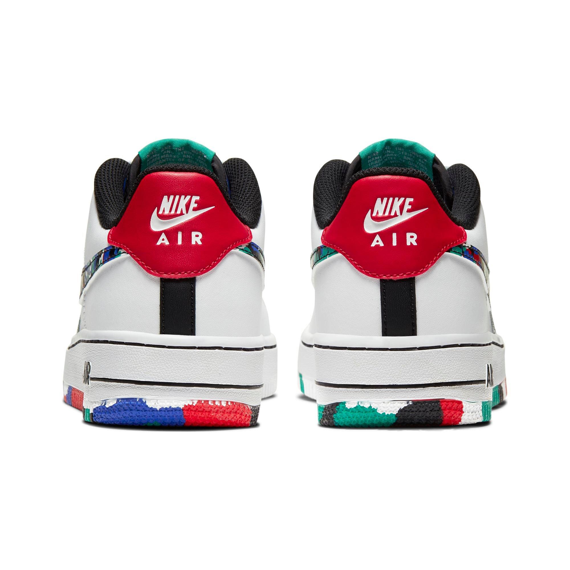 nike air force 1 melted crayon mens