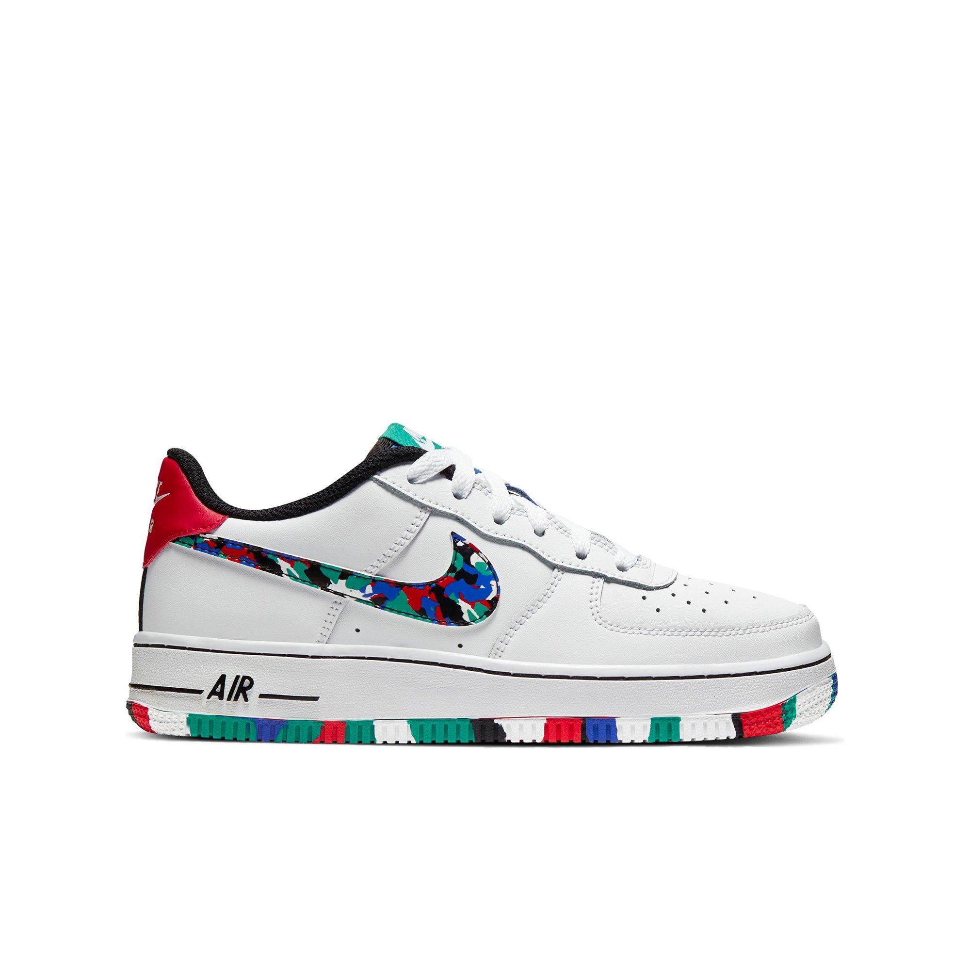 nike air force 1 melted crayon grade school