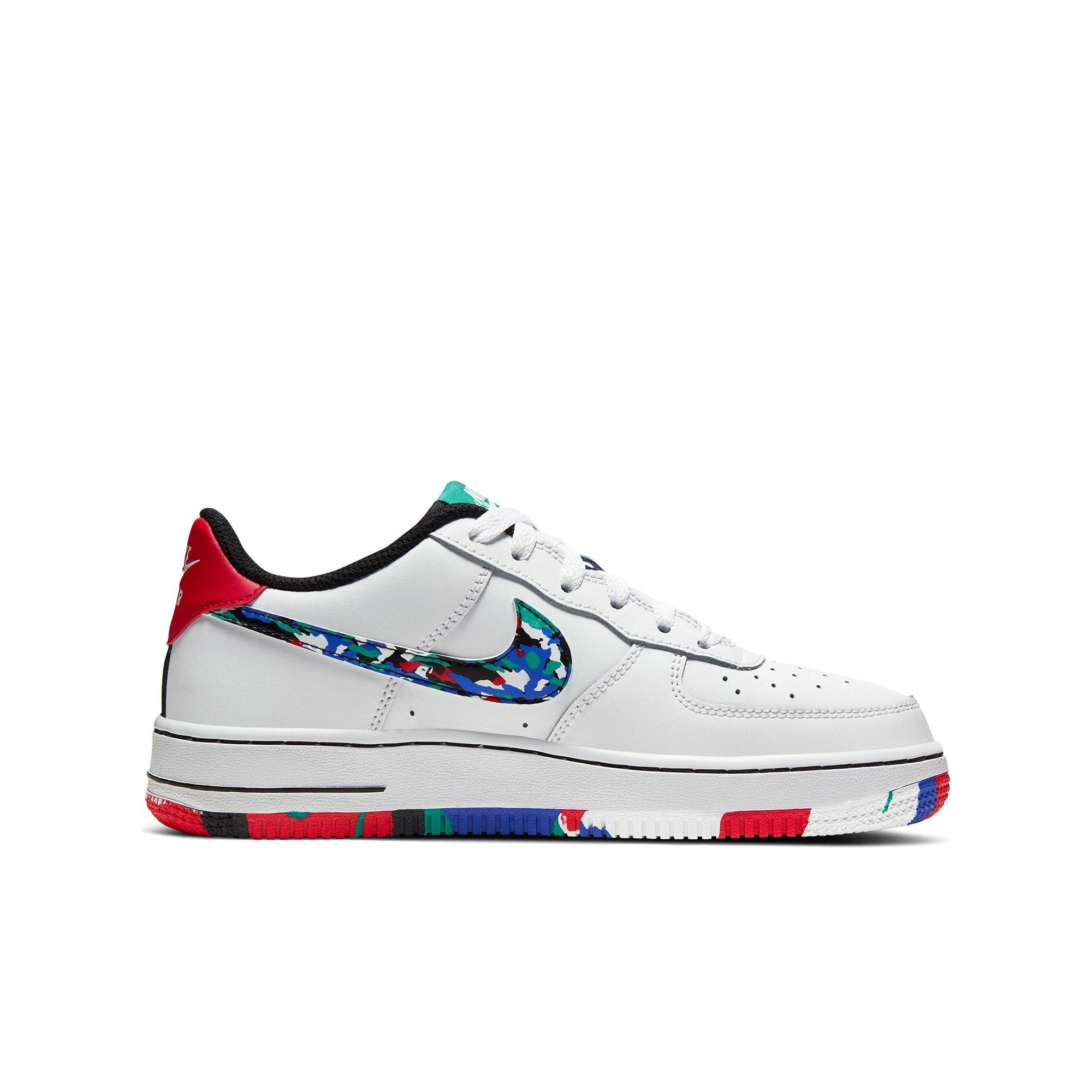 nike air force 1 melted crayon grade school