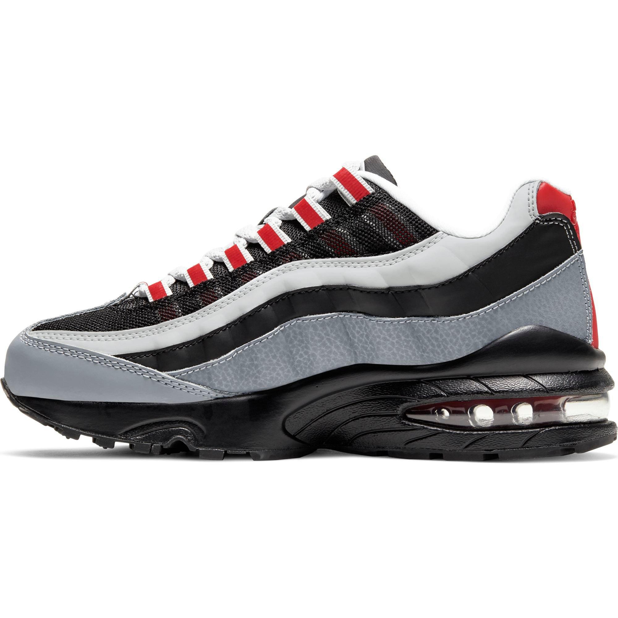 air max 95 grey black white