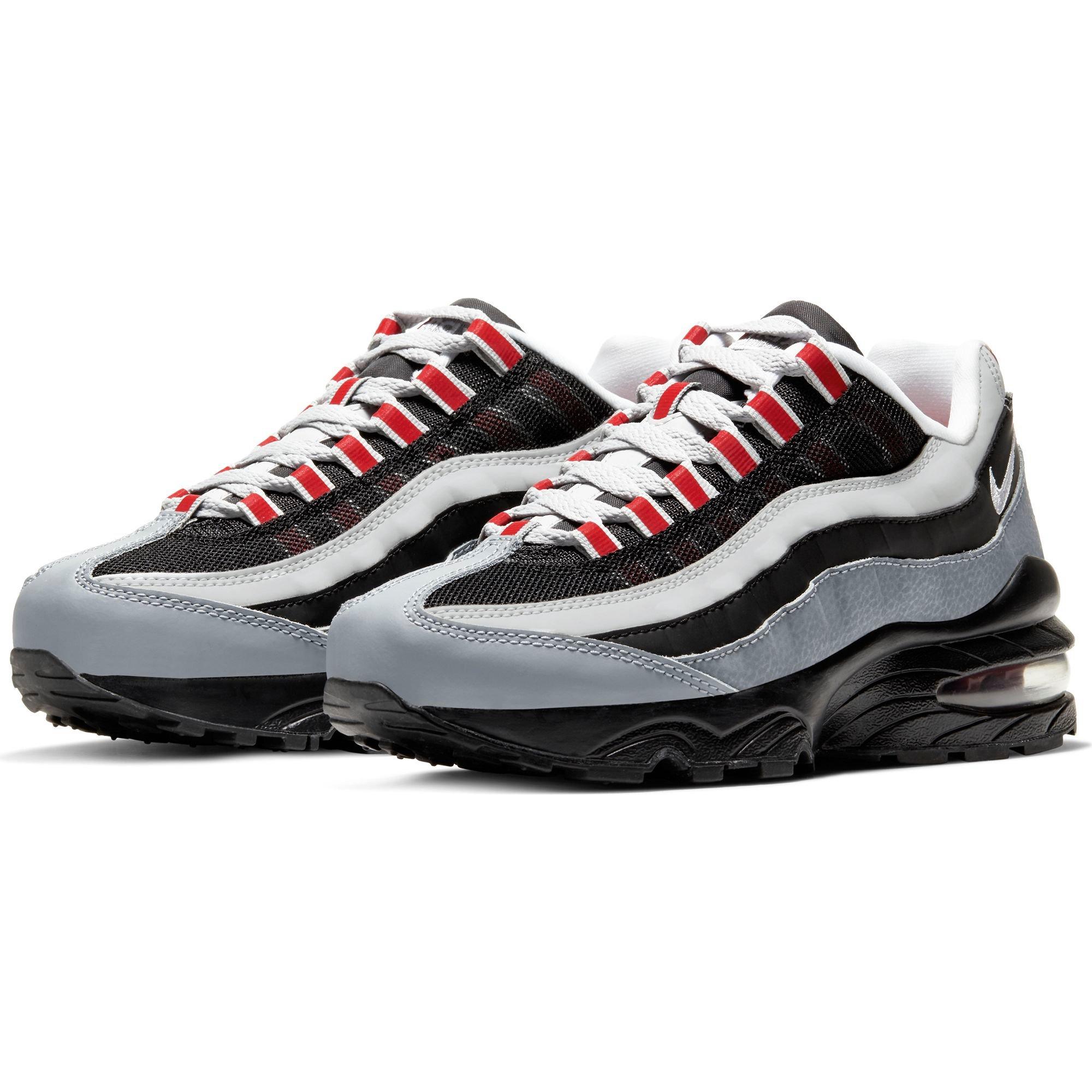 red white black air max 95