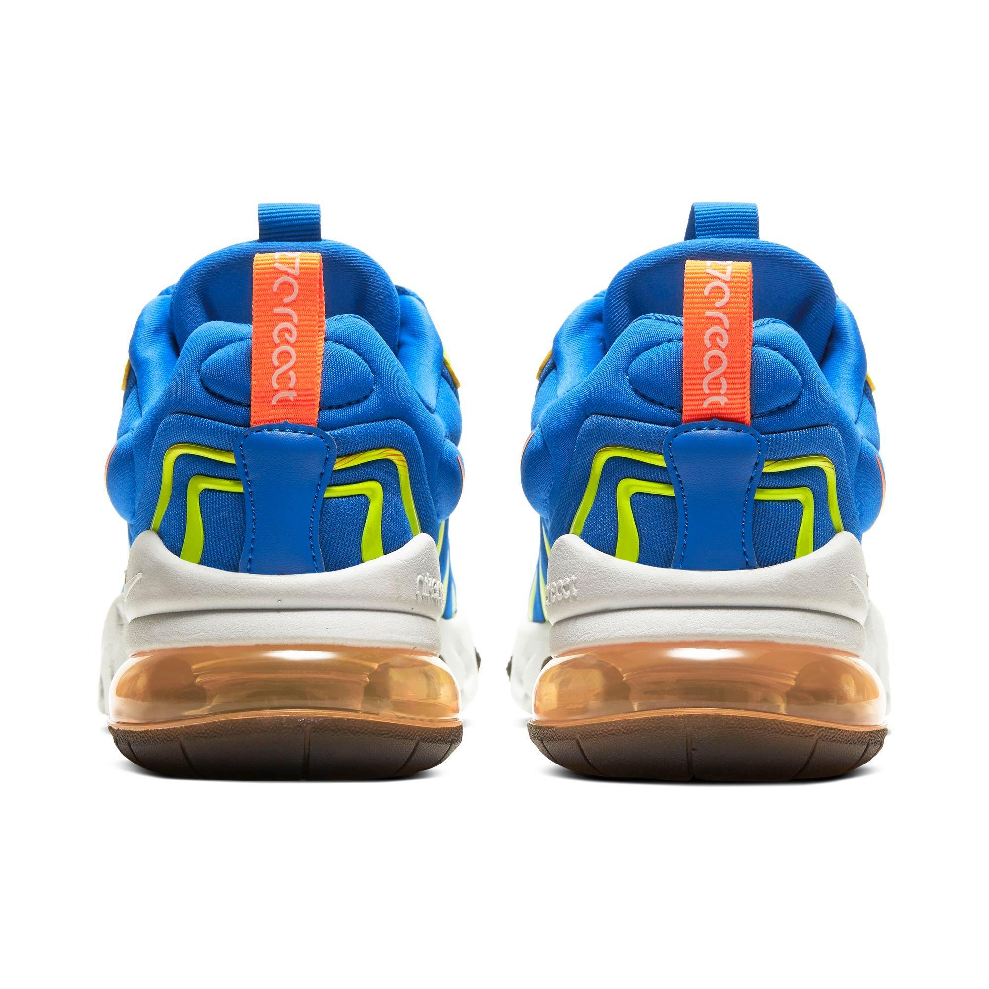 Nike Air Max 270 React Eng Soar Total Orange Grade School Boys Shoe Hibbett City Gear