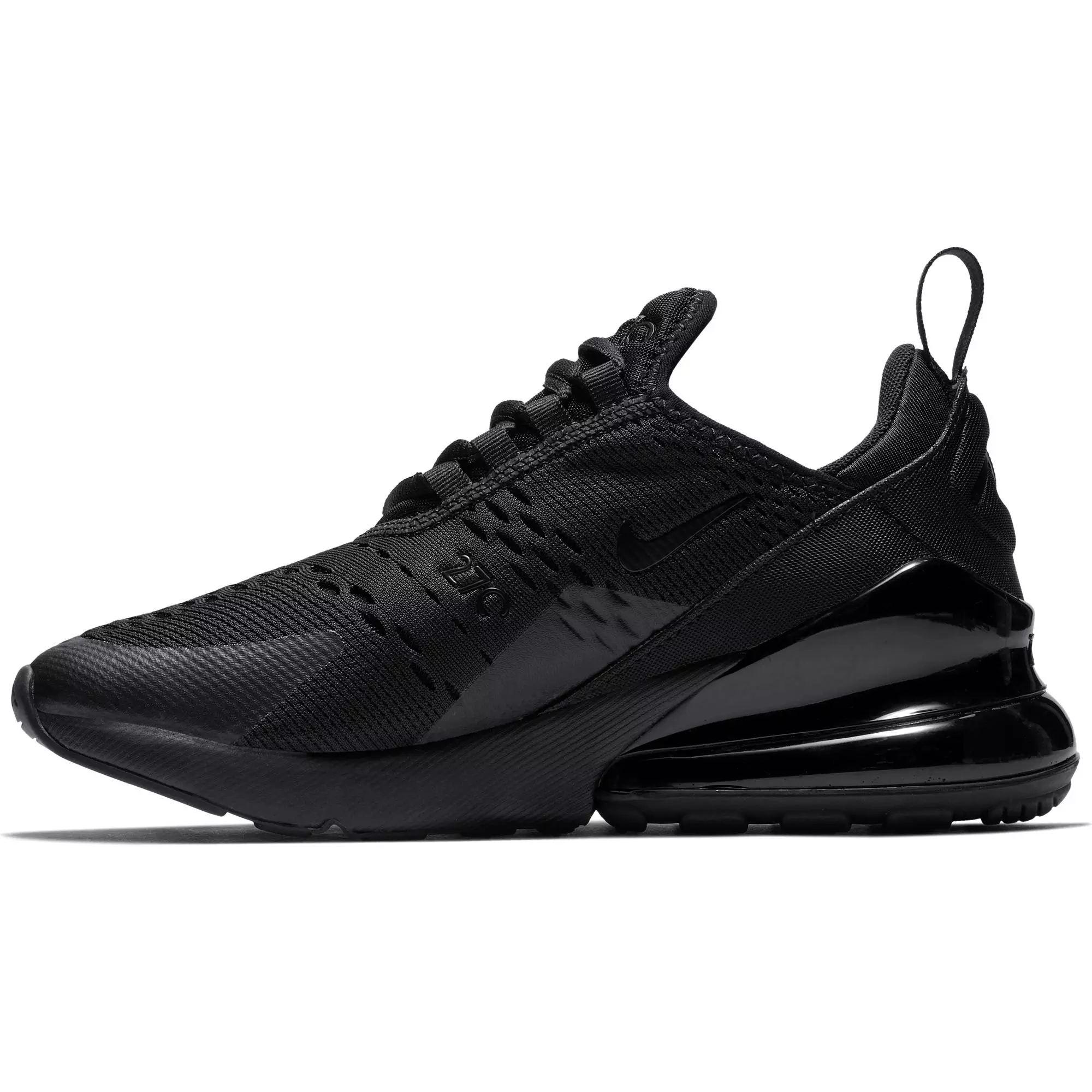 Nike Air Max 270 "Black" Grade School Boys Shoe - BLACK