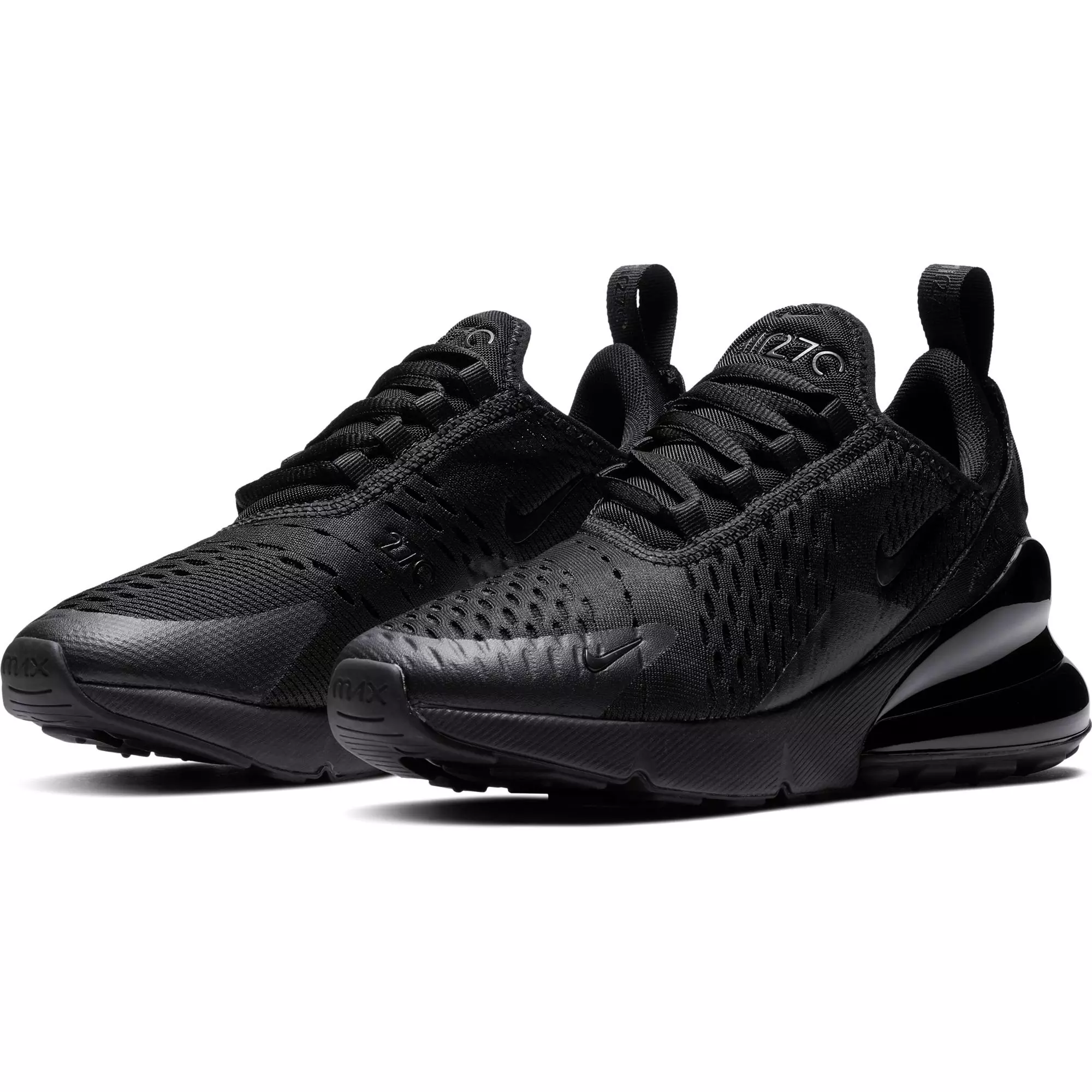 Nike Air Max 270 "Black" Grade School Boys Shoe - BLACK