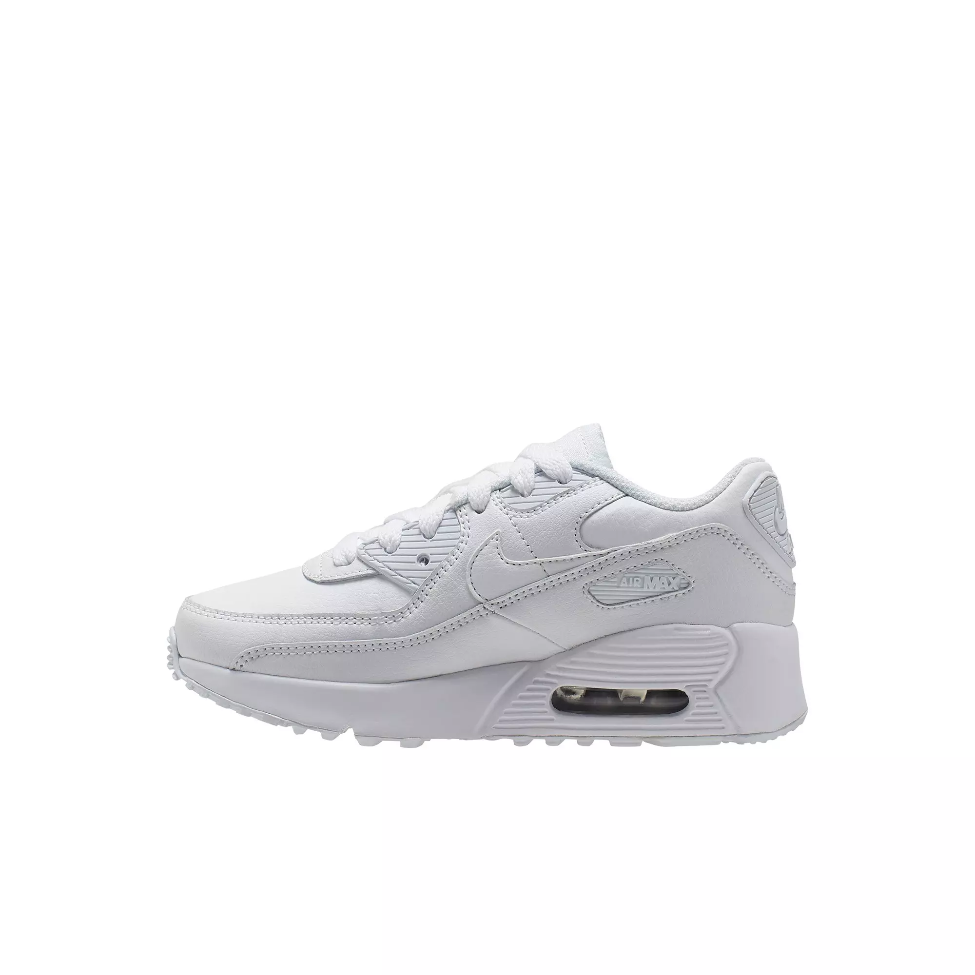 Nike Air Max 90 LTR "White" Preschool Kids' Shoe - WHITE