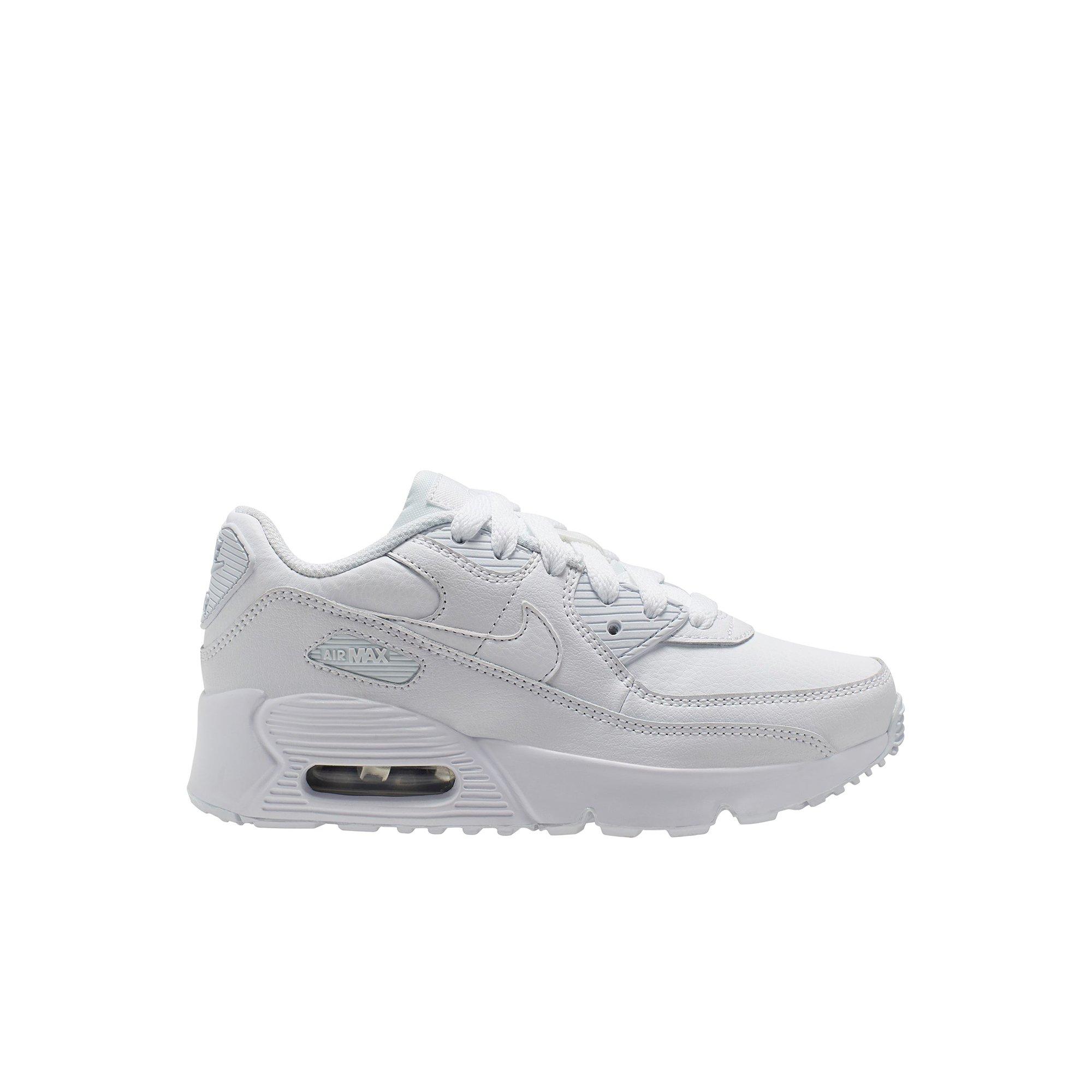 Nike Air Max 90 LTR "White" Preschool Kids' Shoe - WHITE Thumbnail View 1