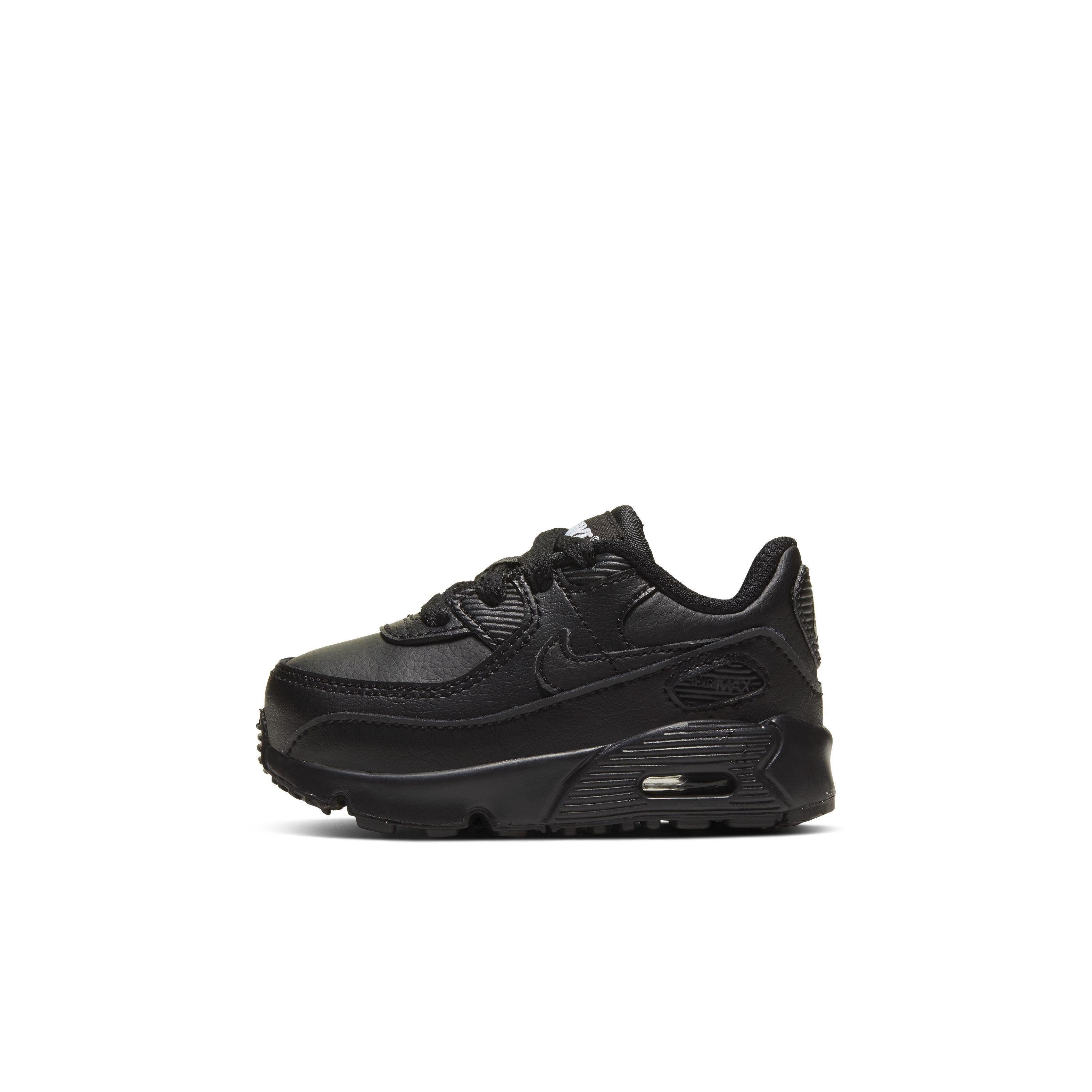 Nike Air Max 90 LTR Black Toddler Kids Shoe Hibbett