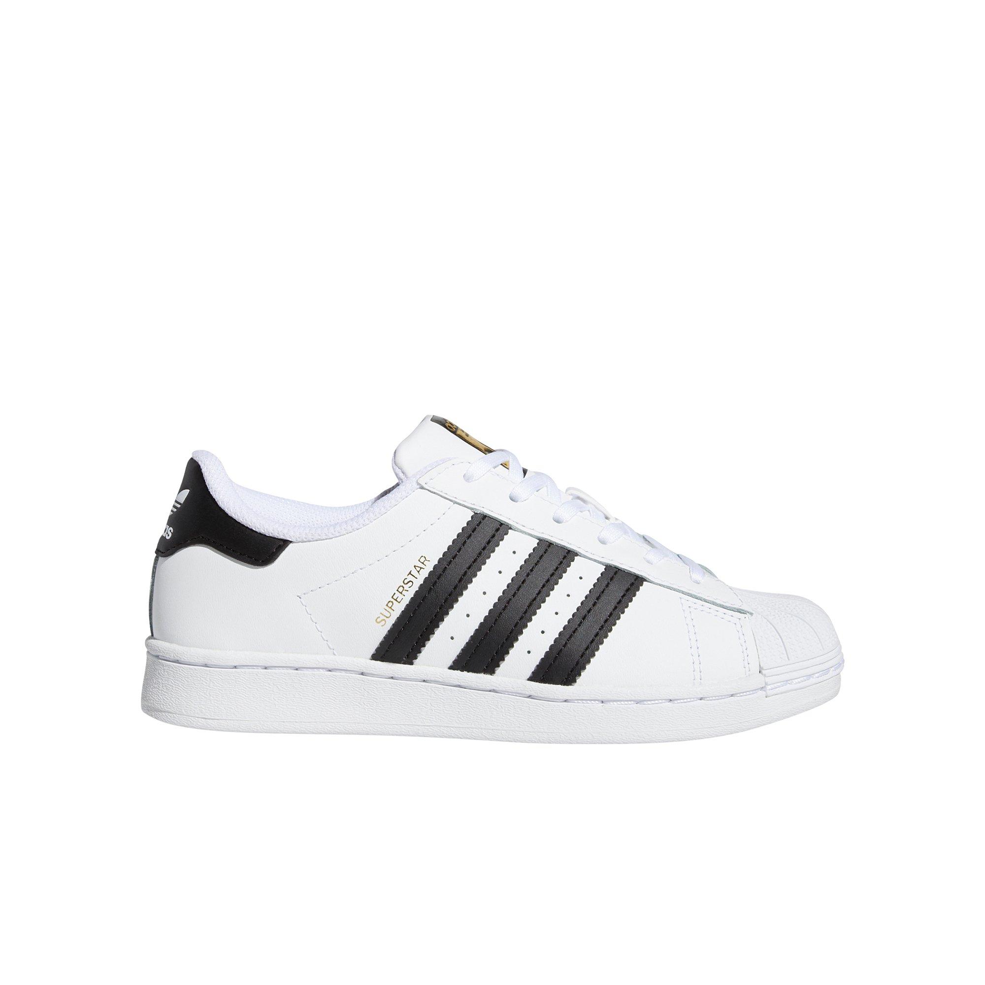 Adidas Kids' Toddler Superstar Shoes, Boys', Size 4, Black/White/Black