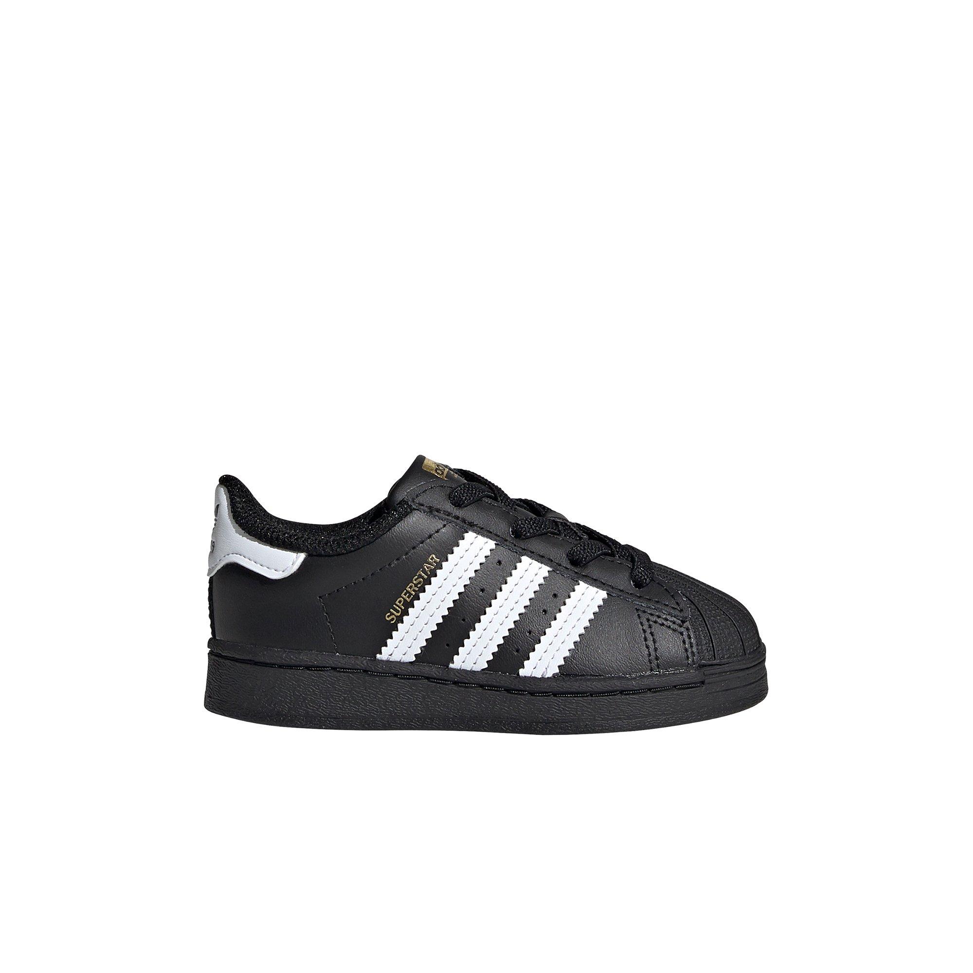 adidas Superstar Toddler Kids' "Black/White" Shoe