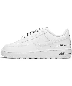 Nike Air Force 1 LV8 3 White/Black Preschool Boys' Shoe - Hibbett