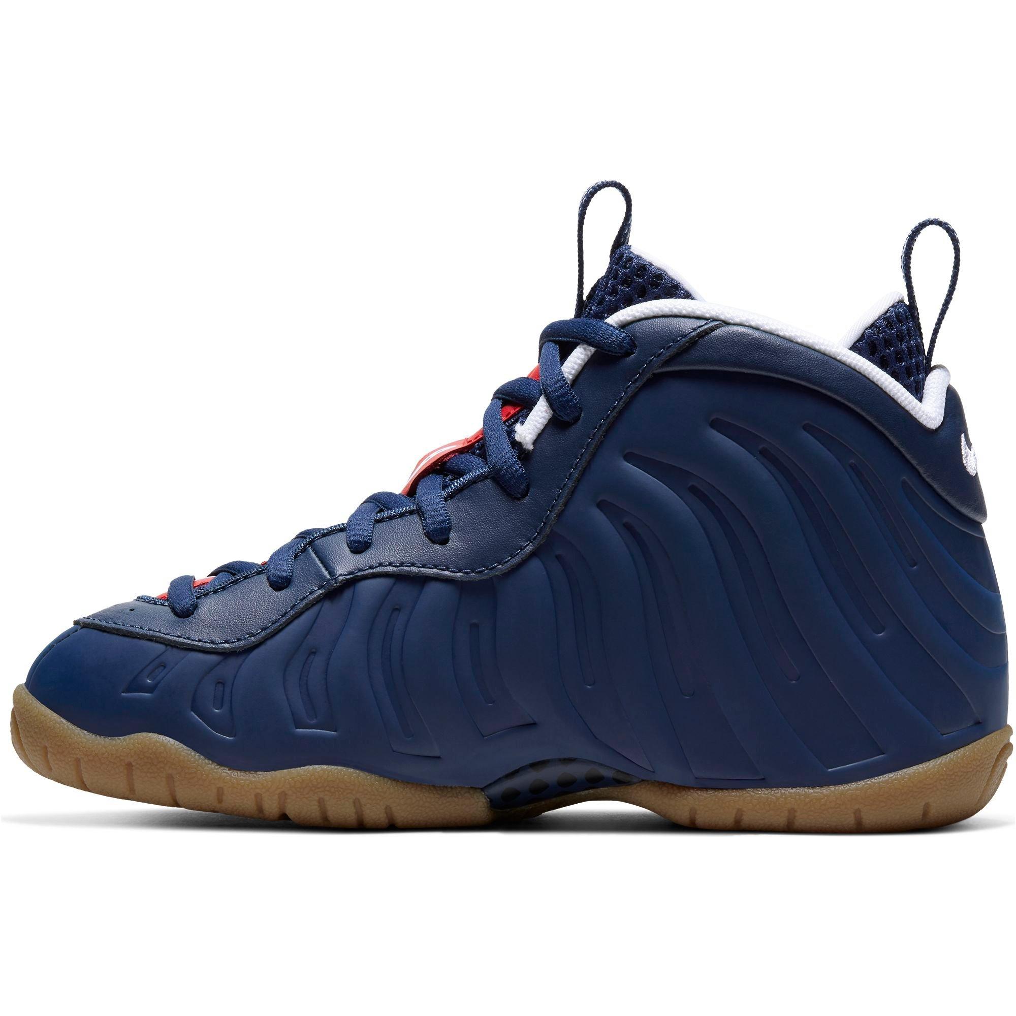 Navy foamposite preschool hotsell