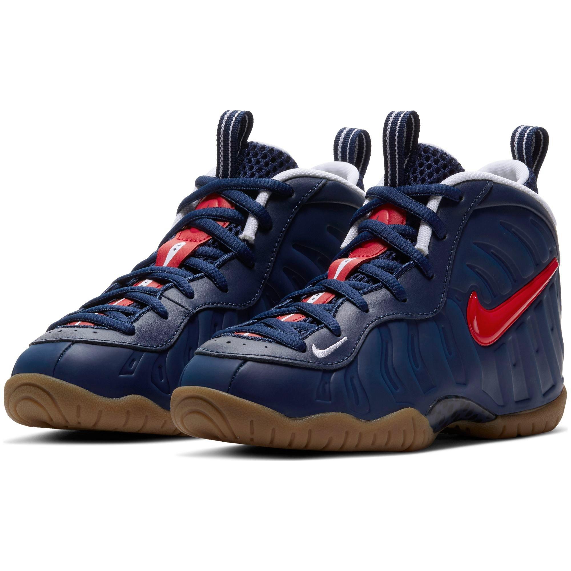 Navy blue cheap foamposites toddler