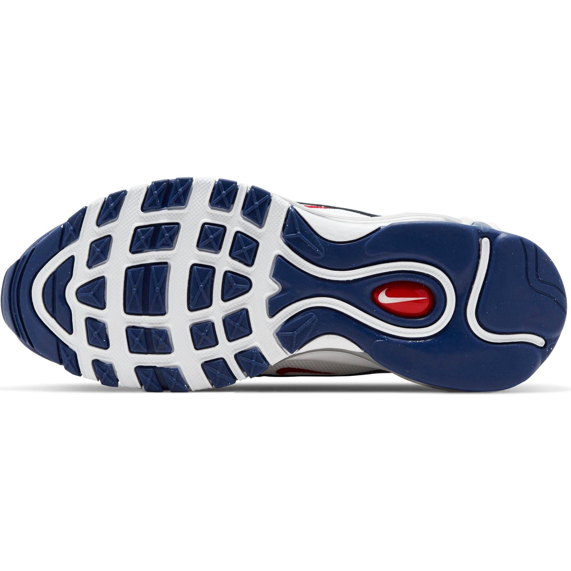 air max 97 white navy red