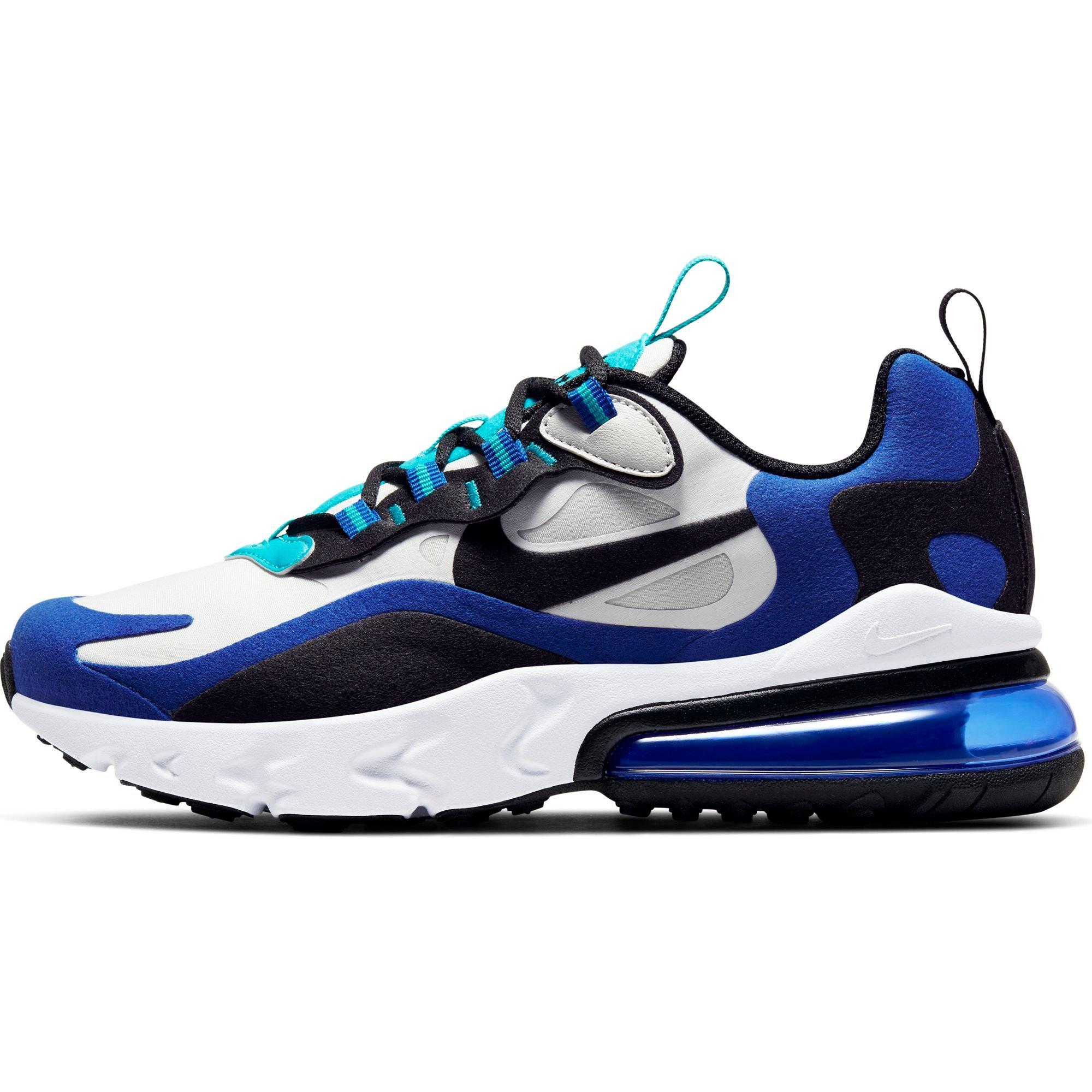 nike 270 react black and blue