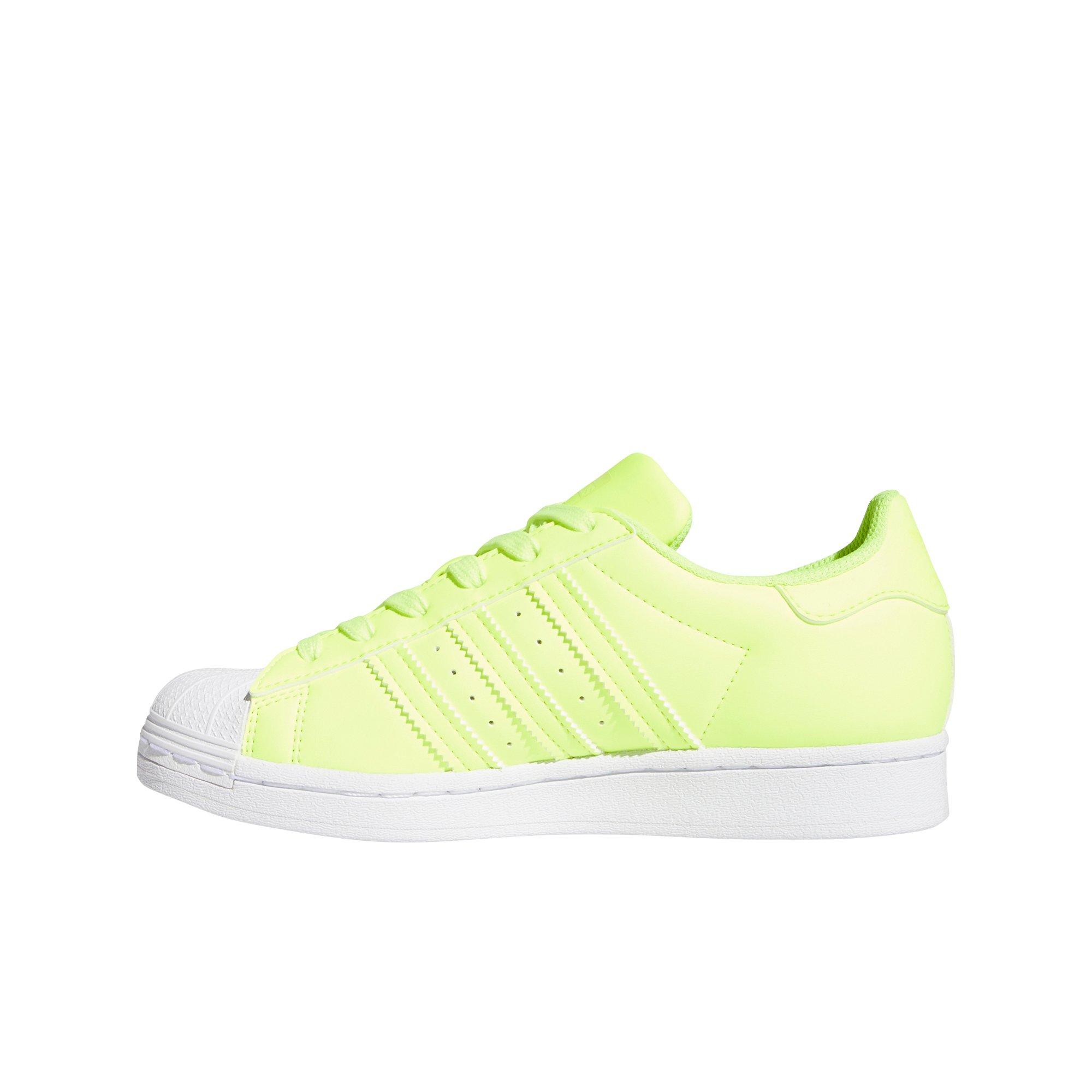 adidas superstar kids yellow