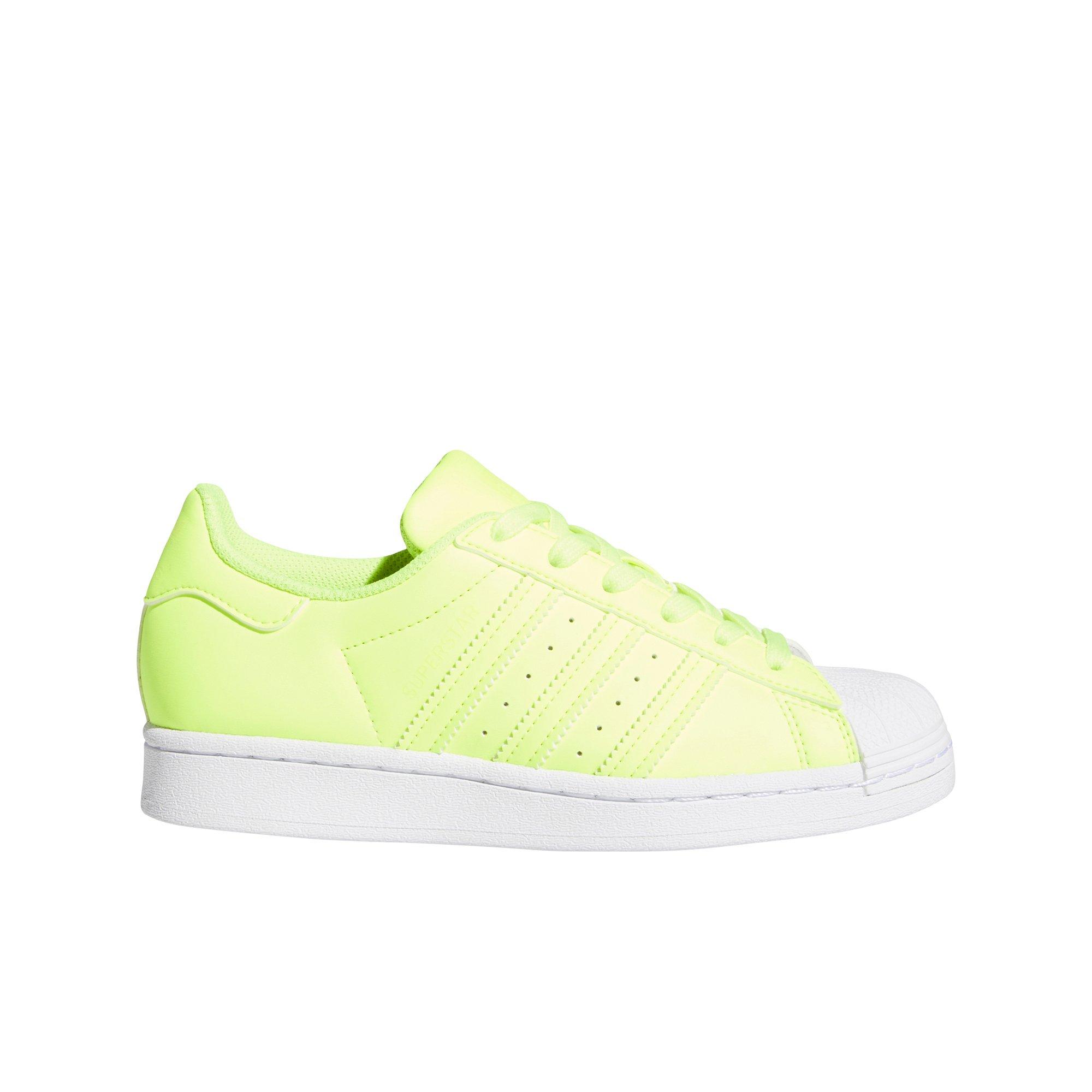 adidas superstar kids yellow