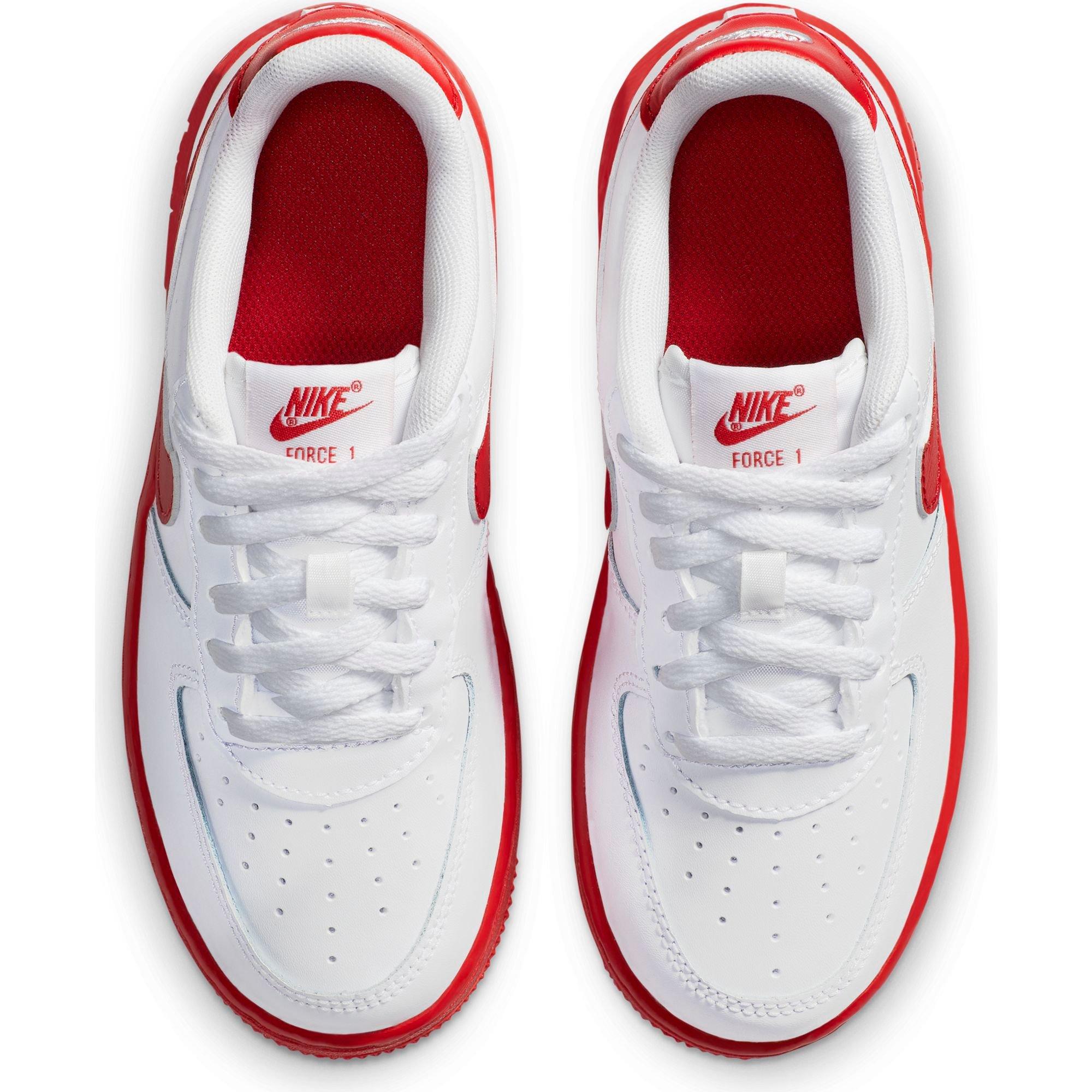 red and white air force 1 preschool