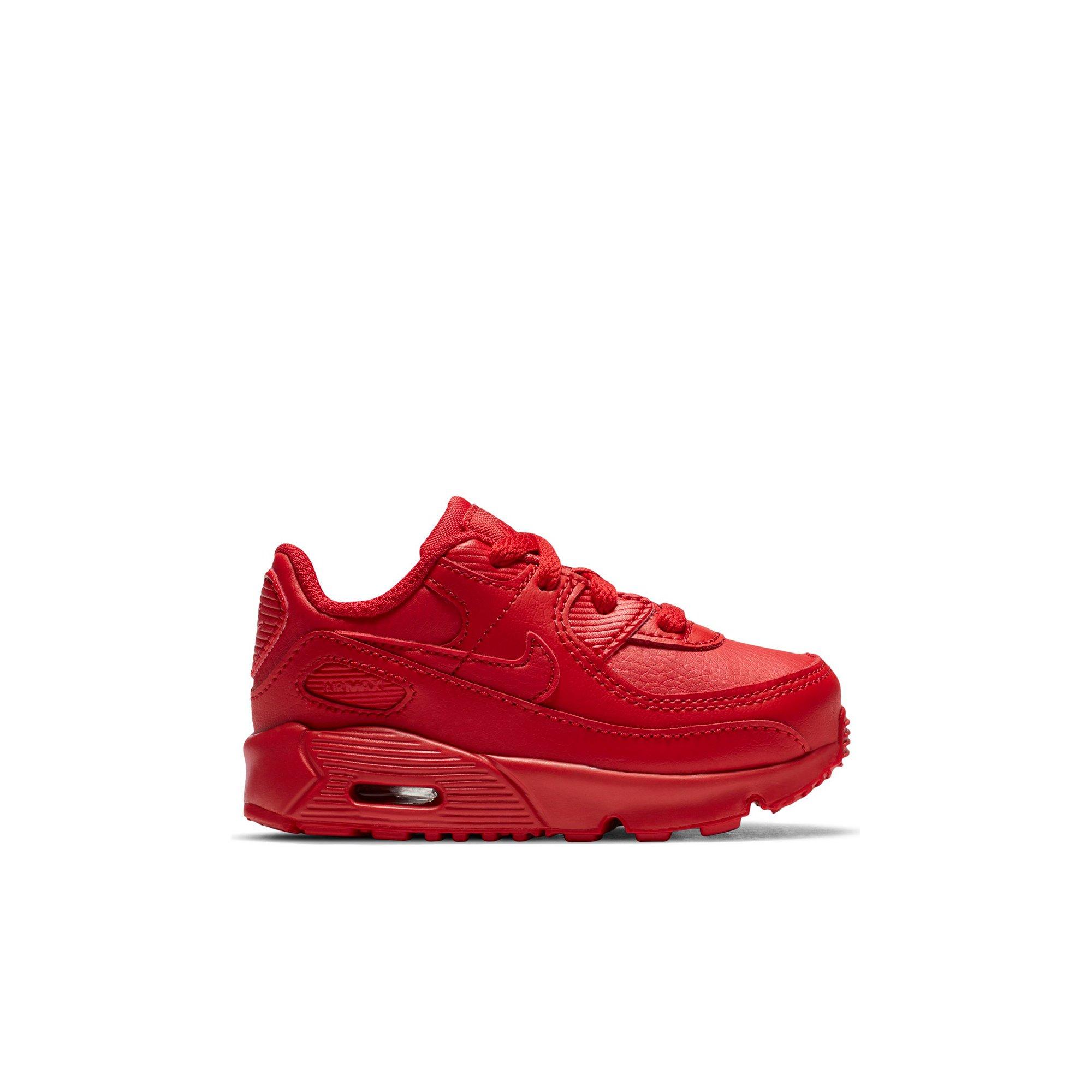 Nike Air Max 90 Red Infant Boys' Shoe - Hibbett