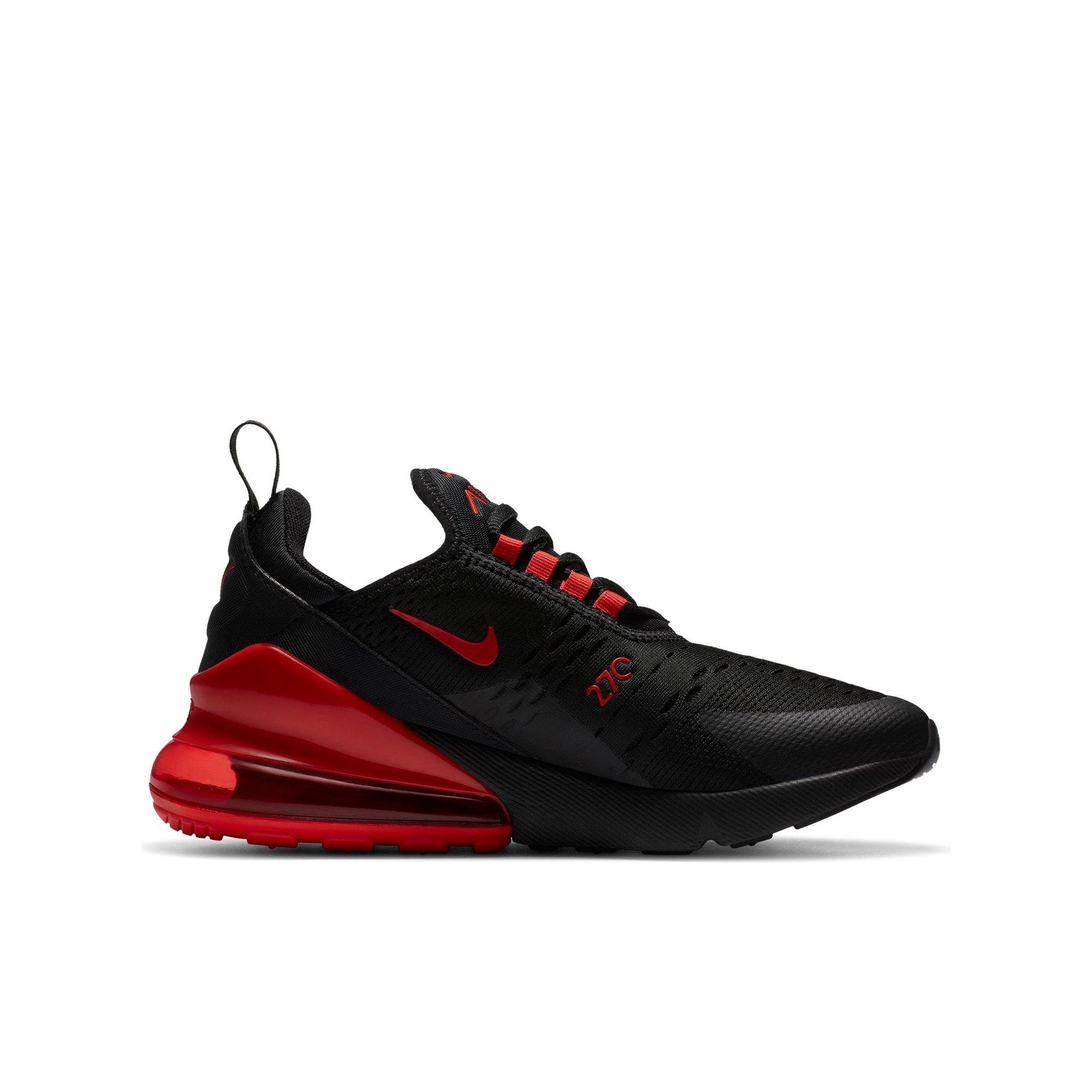 nike air 270 black and red