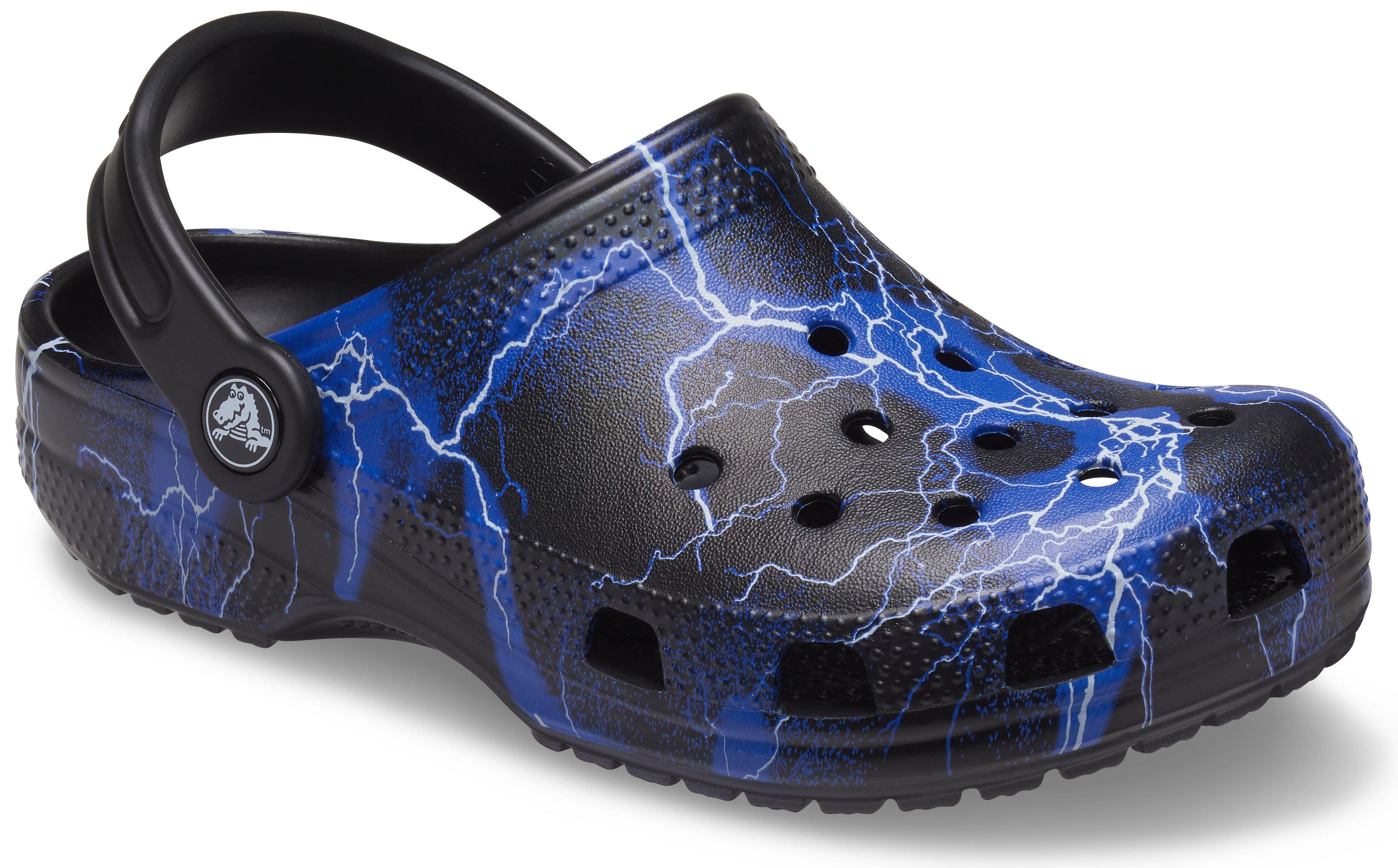 lightning crocs