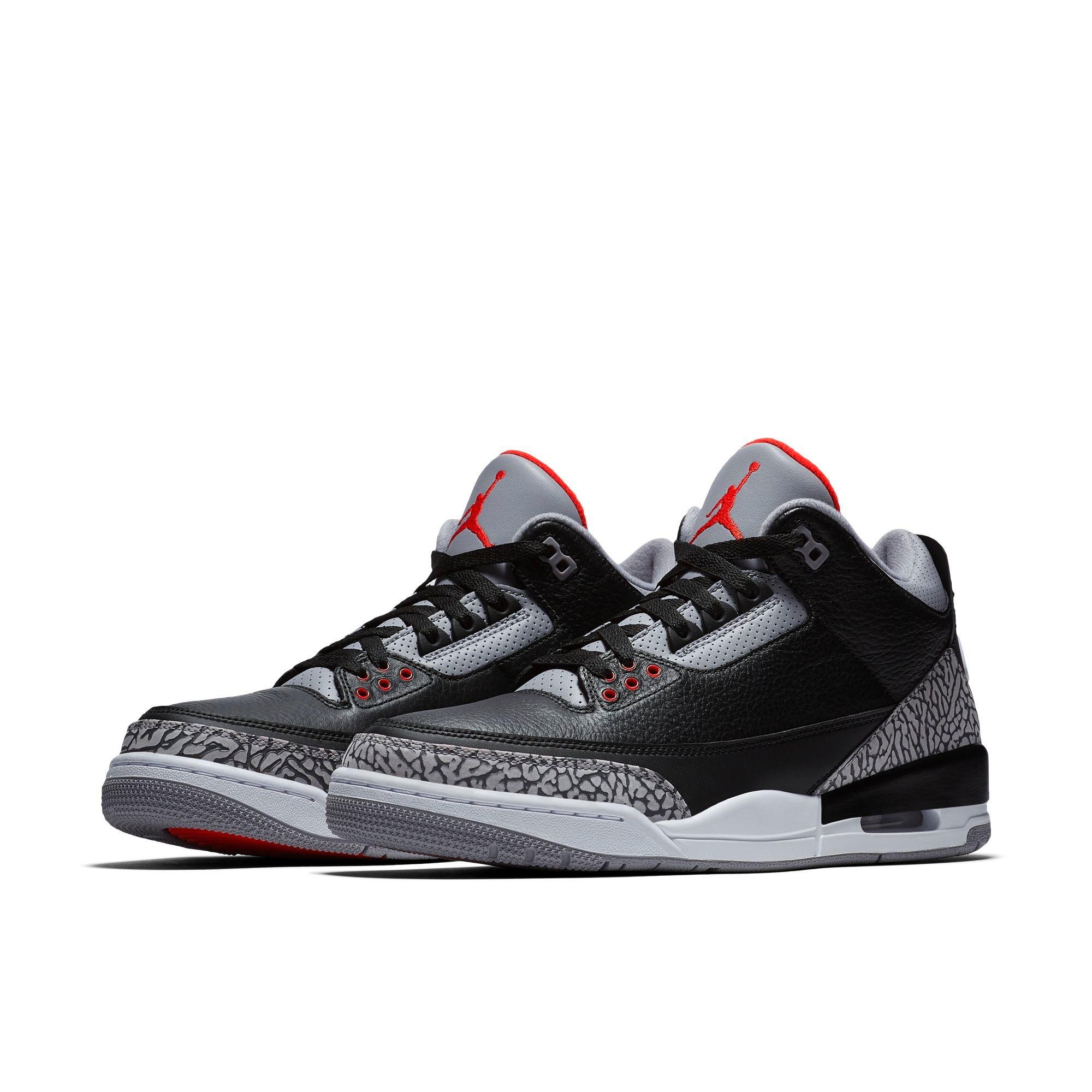 jordan black cement 3 men