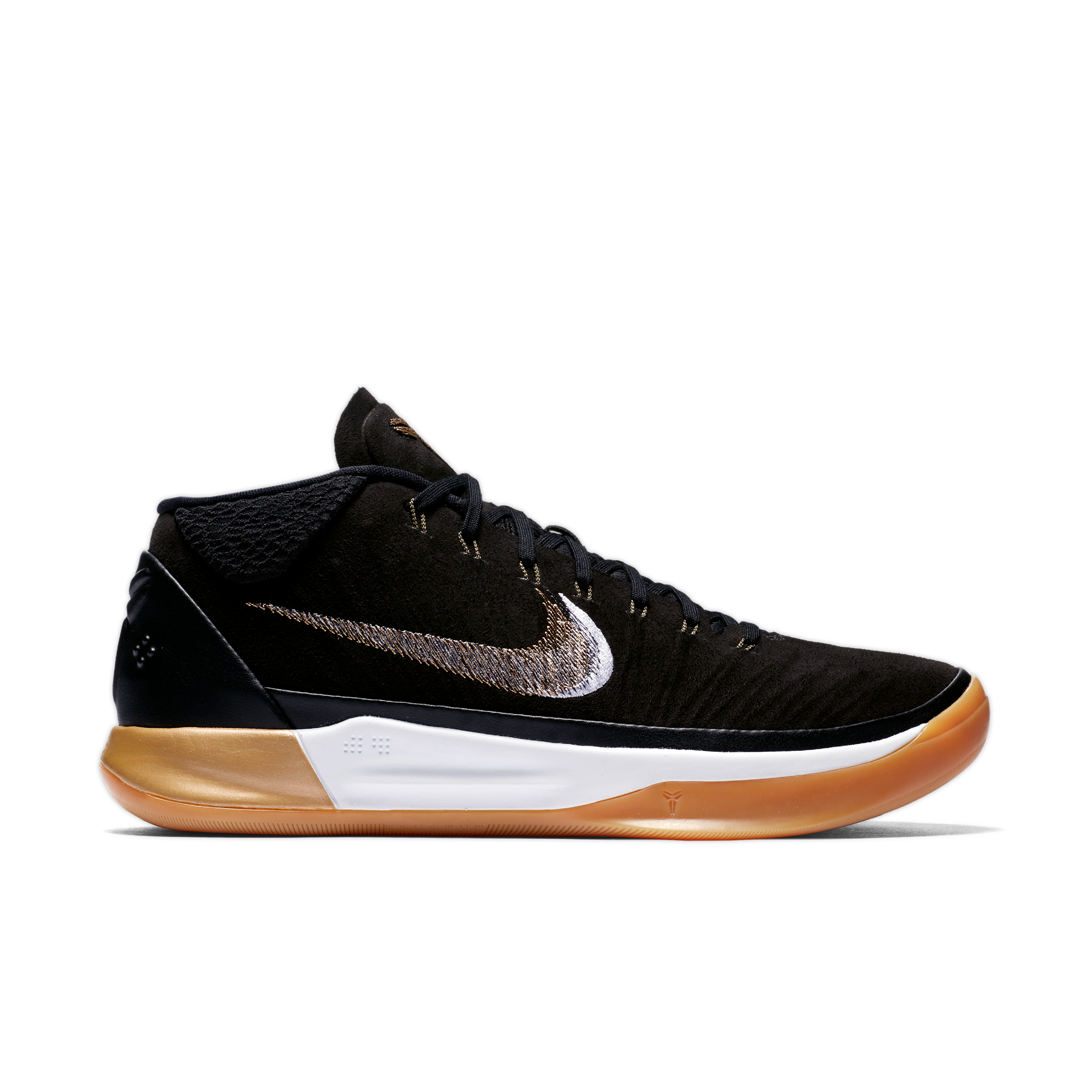 kobe ad mid black and gold