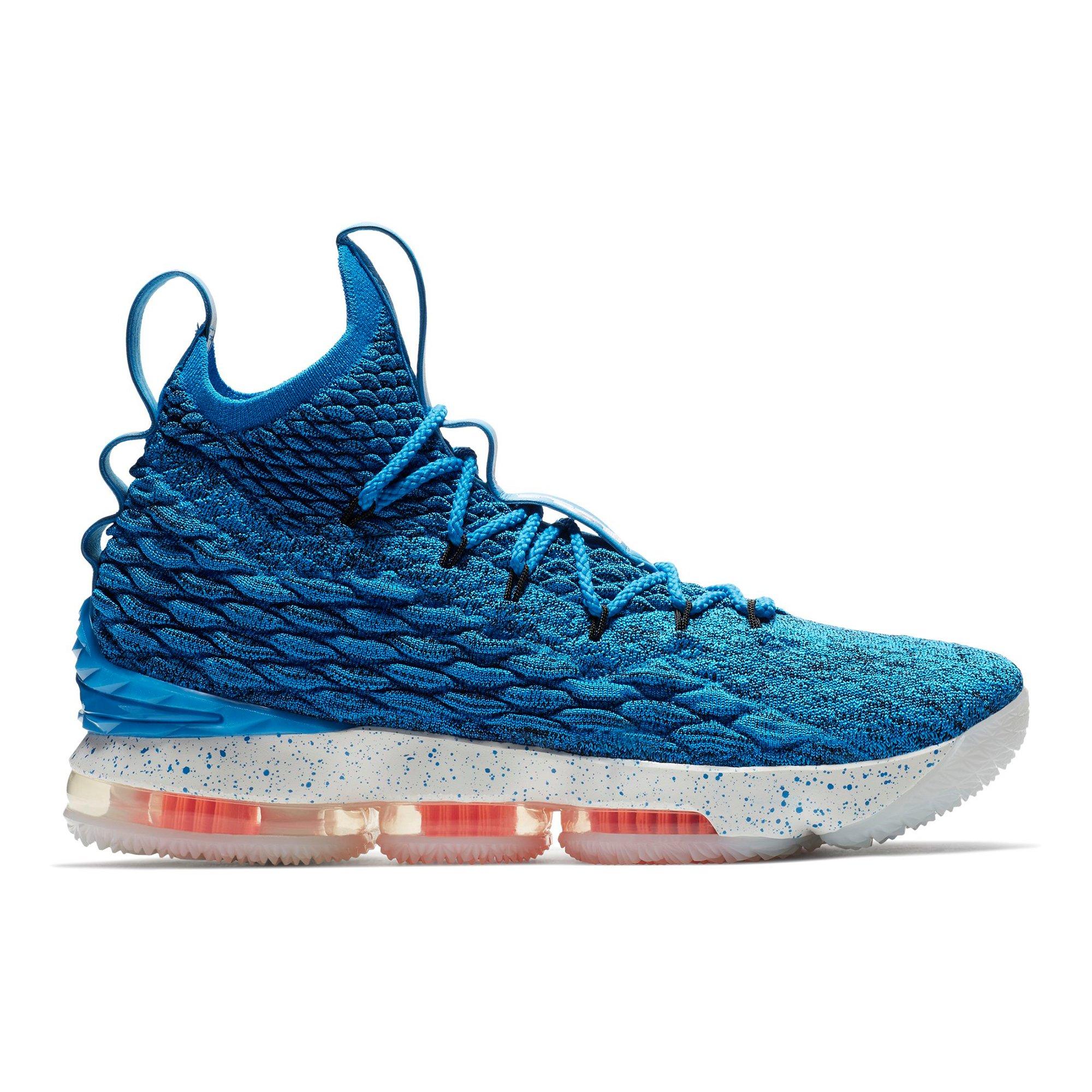 lebron 15s blue