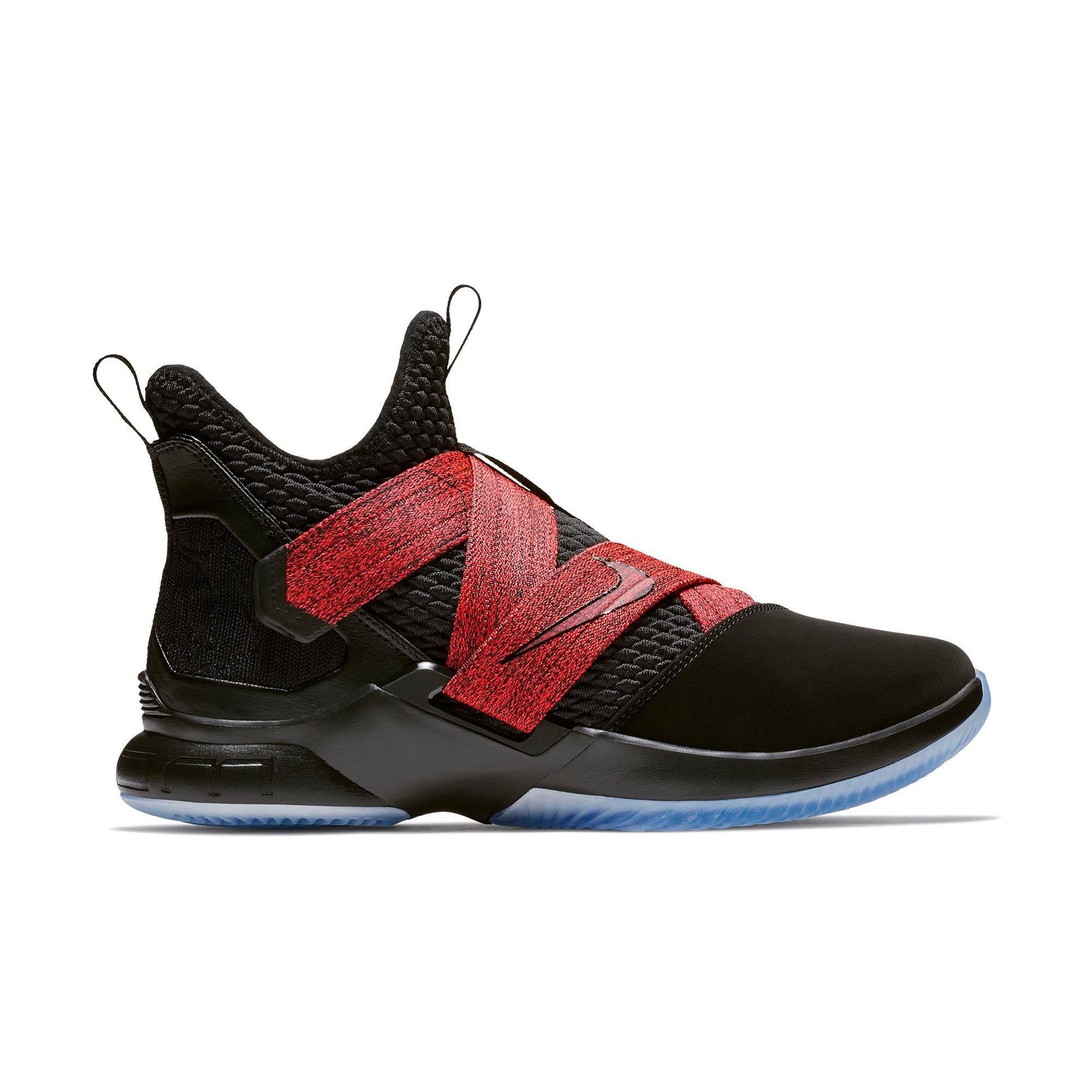 lebron soldier 12 black red