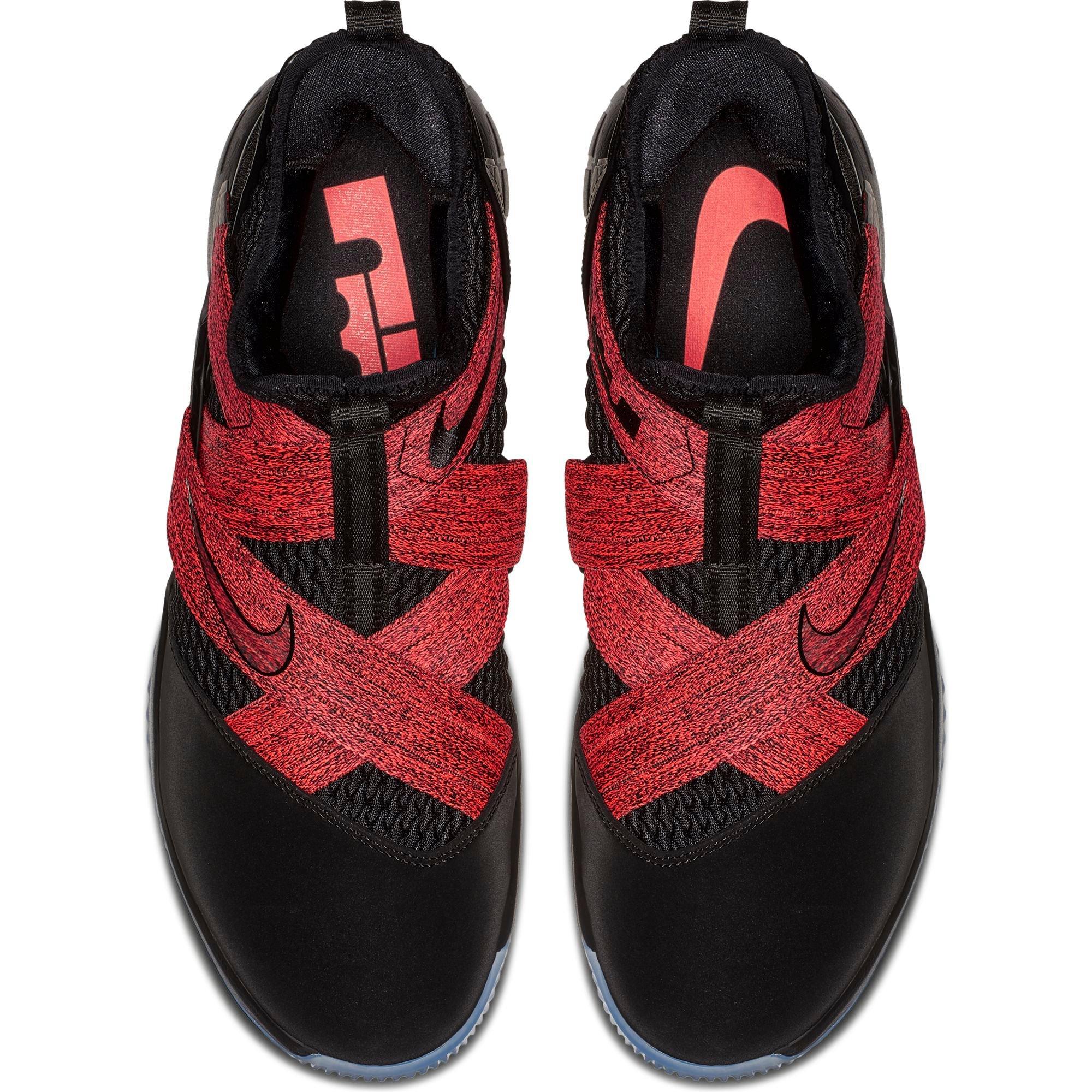 lebron soldier 12 red and black