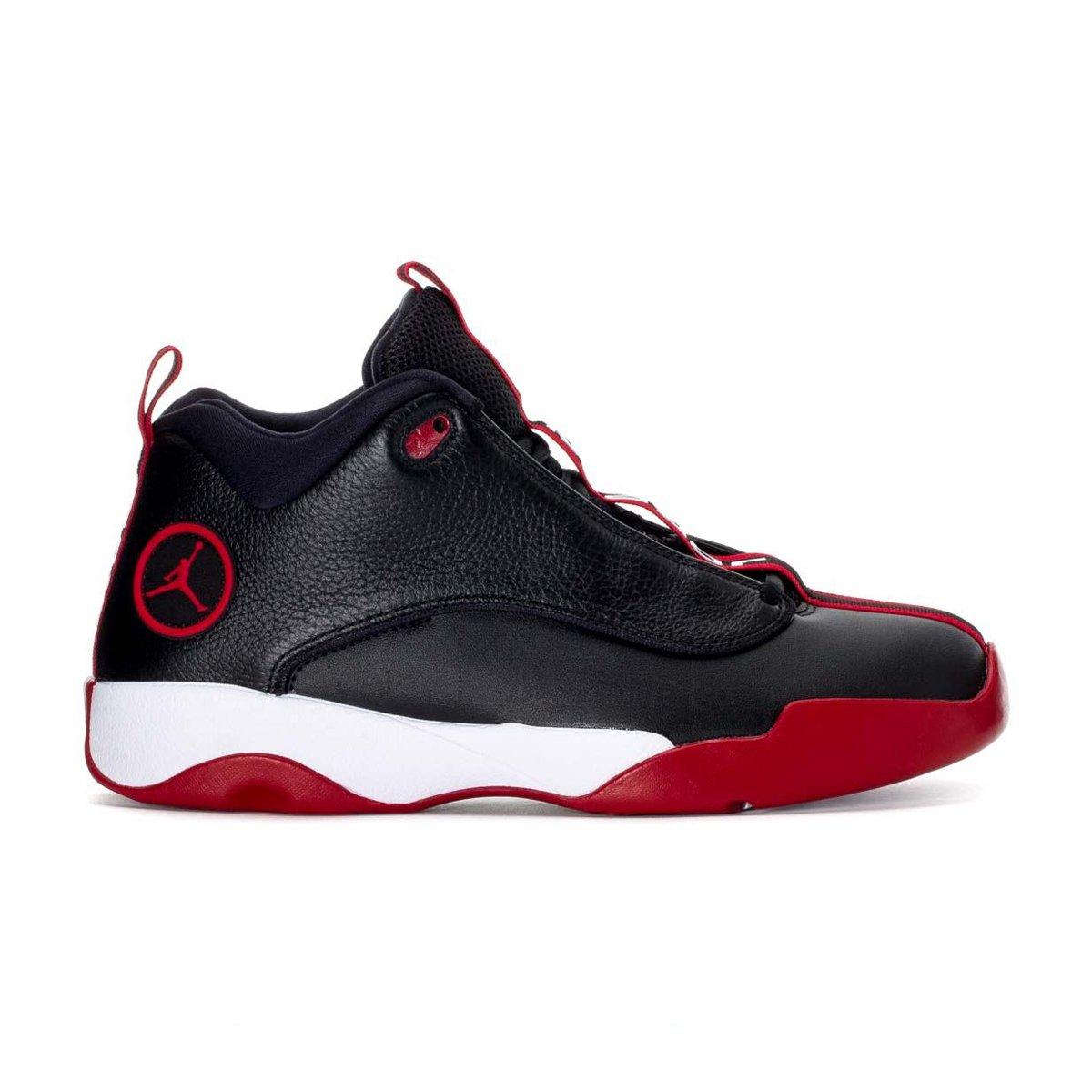 jordan jumpman pro black red and white
