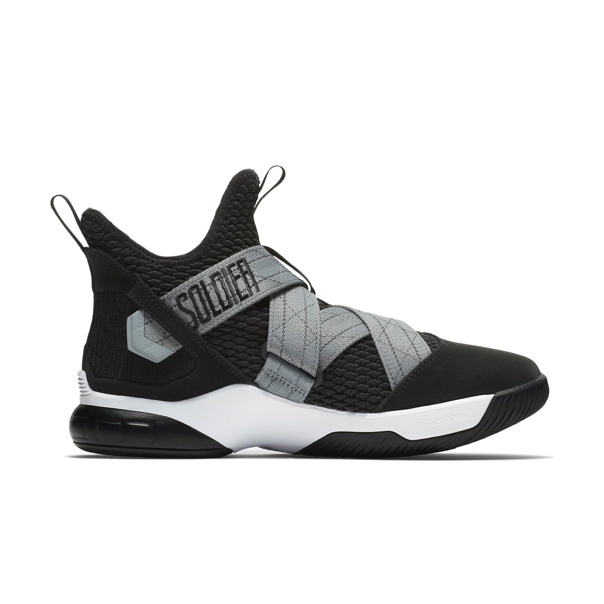 lebron soldier 12 grey