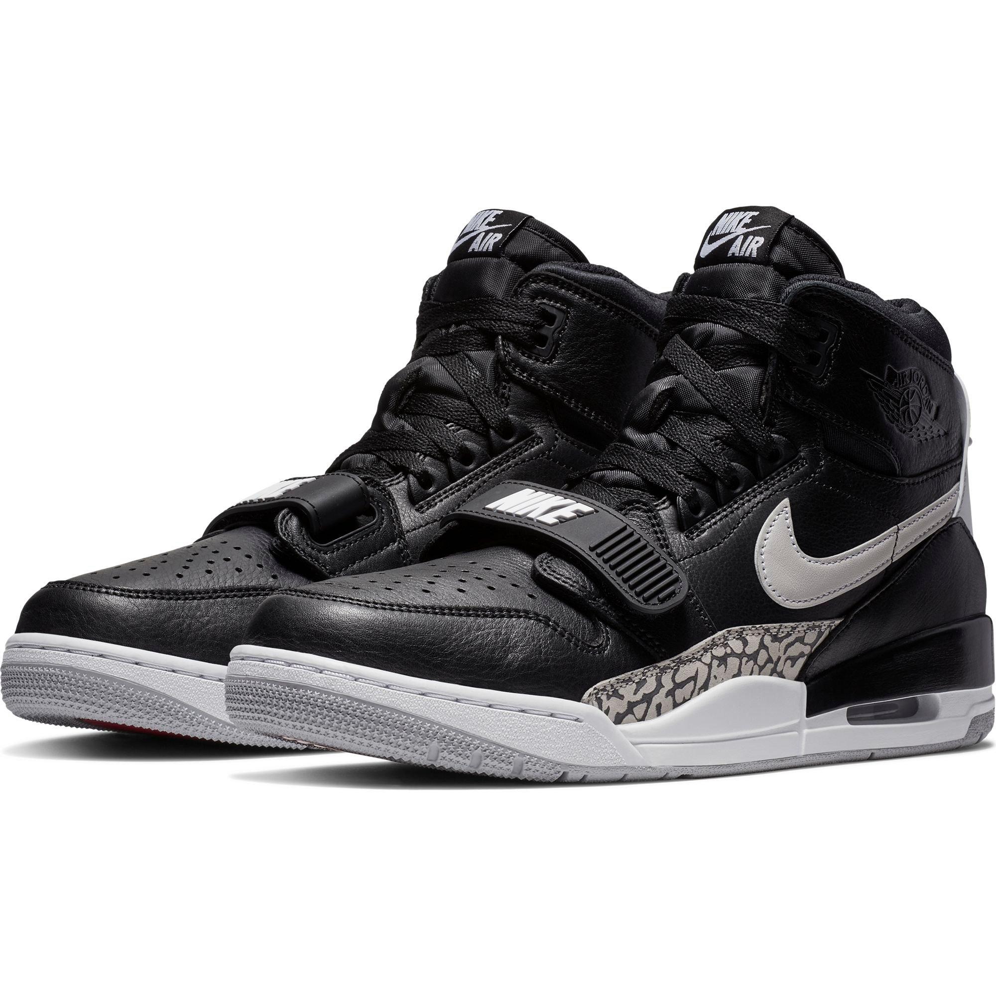 air jordan legacy 312 white black