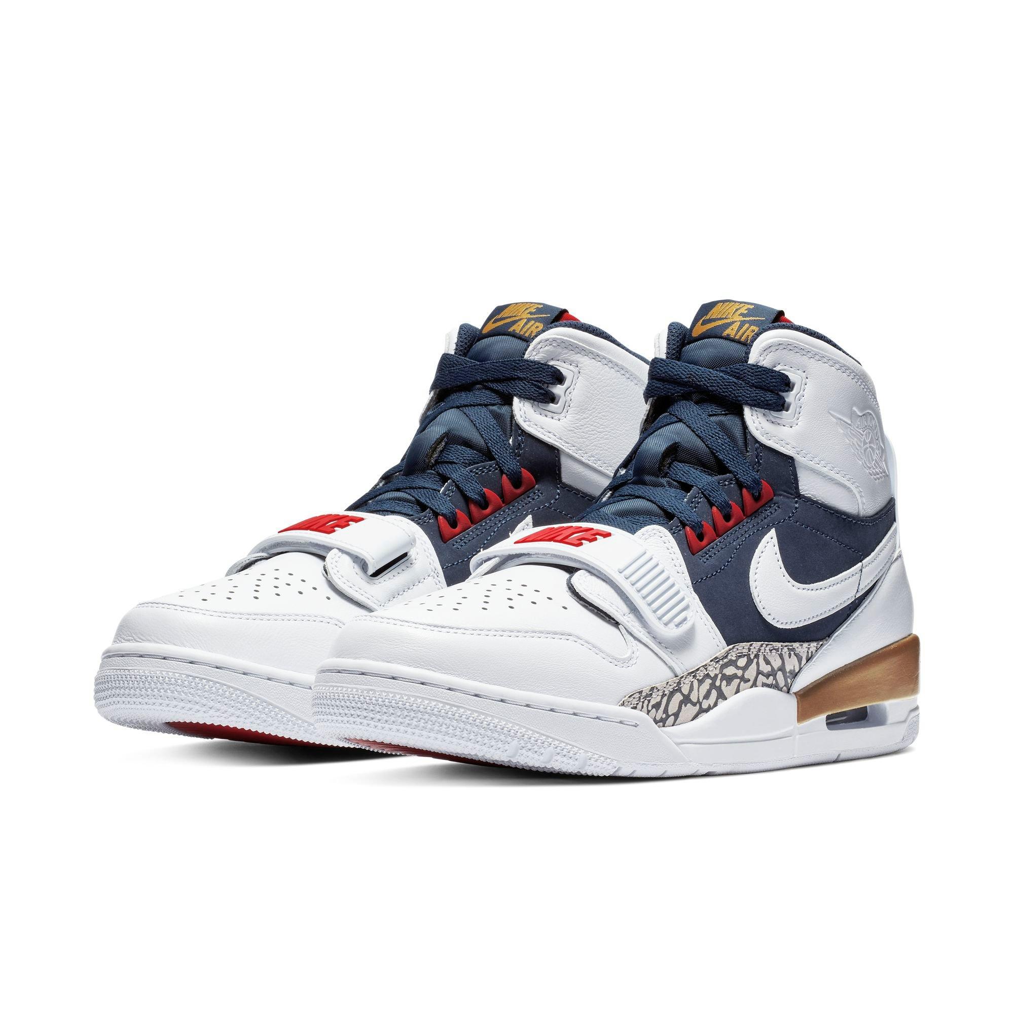 Jordan Legacy 312 White Royal Red Men S Basketball Shoe Hibbett City Gear