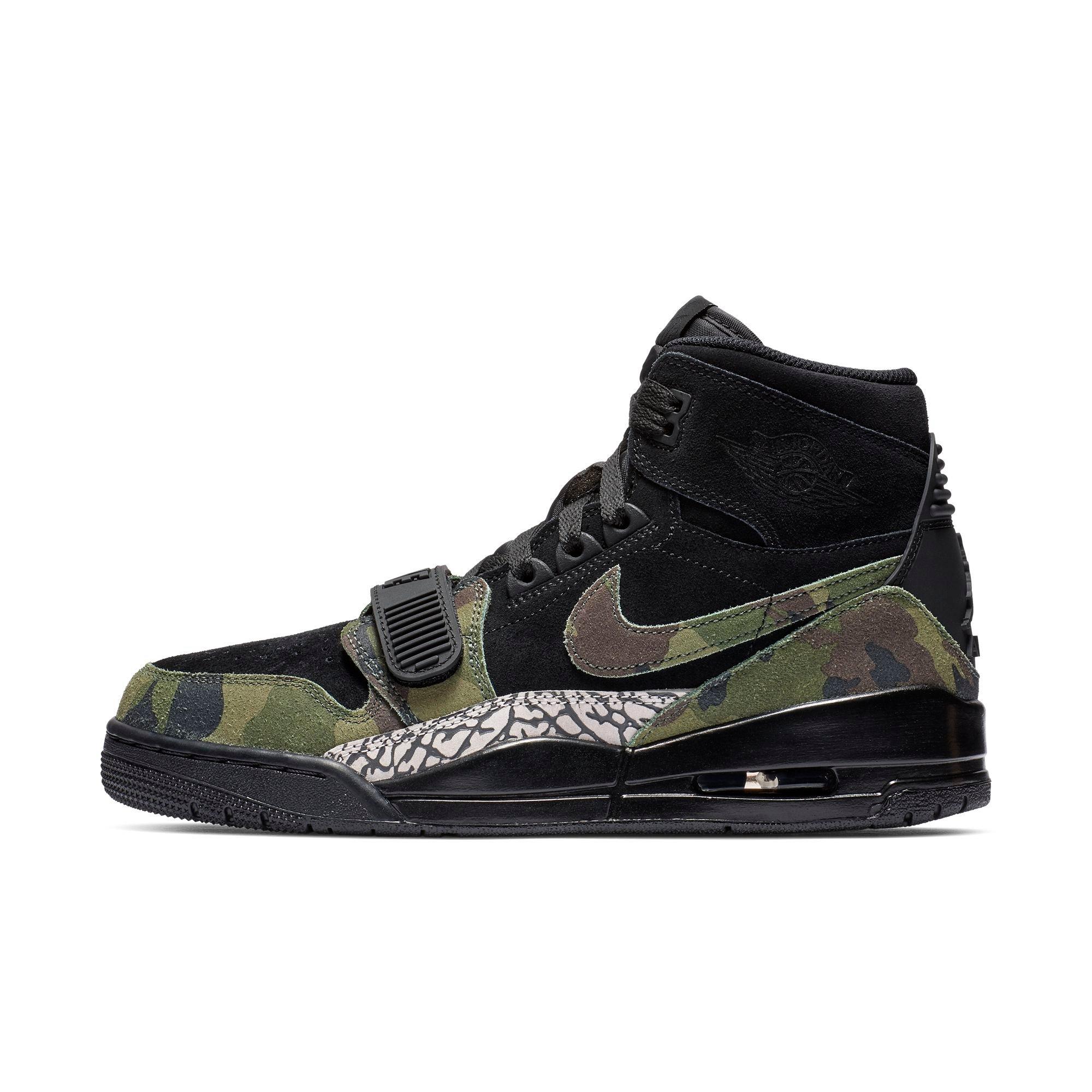 nike air jordan legacy 312 black camo