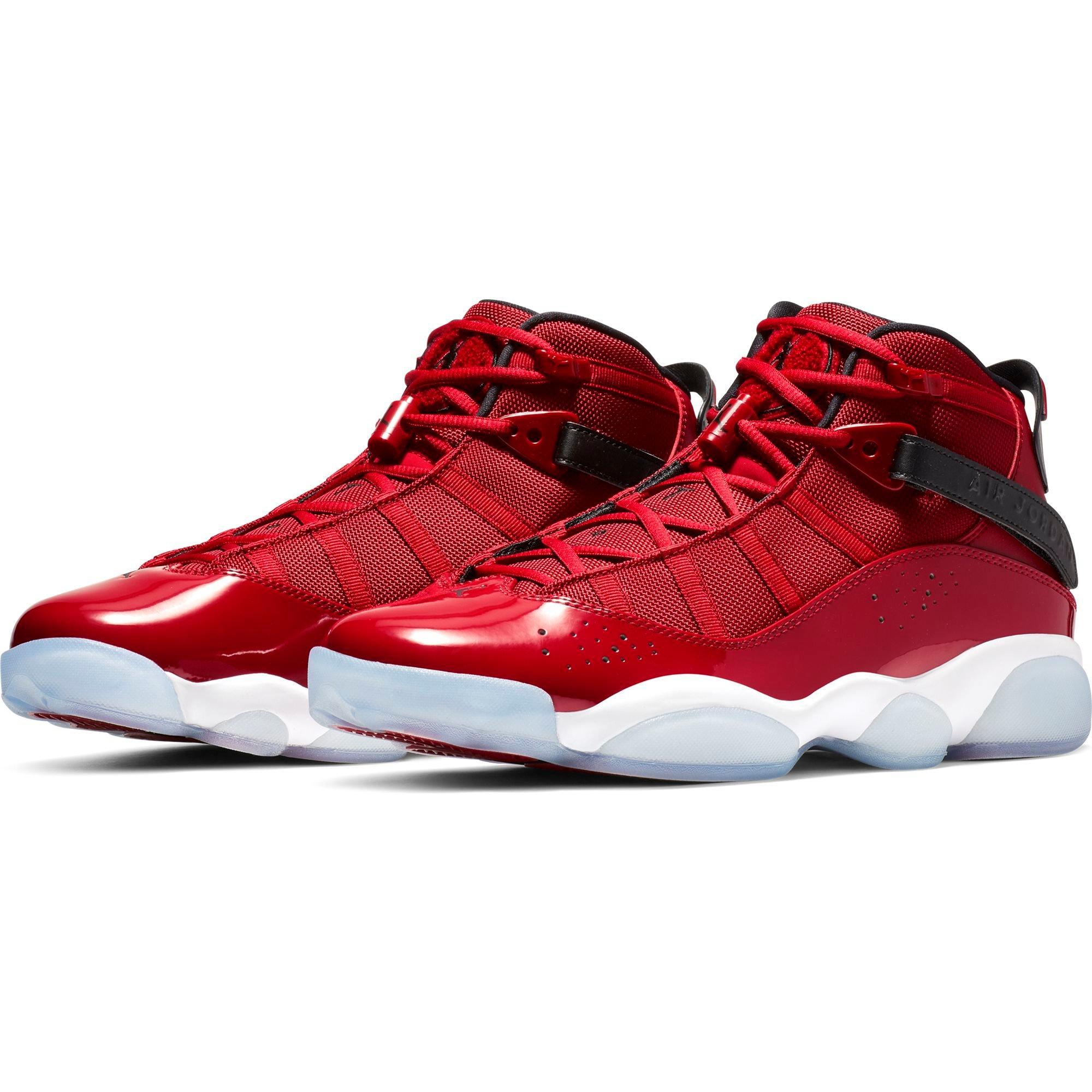 jordan 6 rings all red