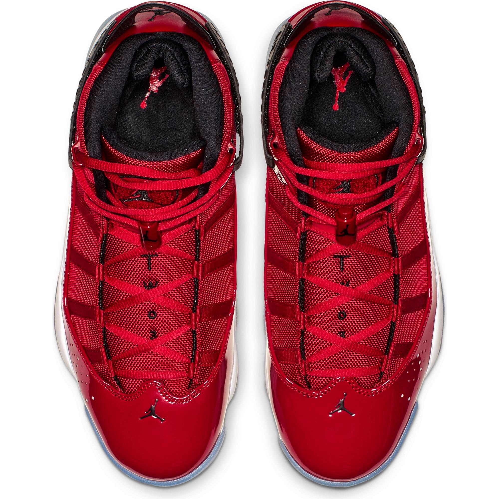 all red 6 rings jordans