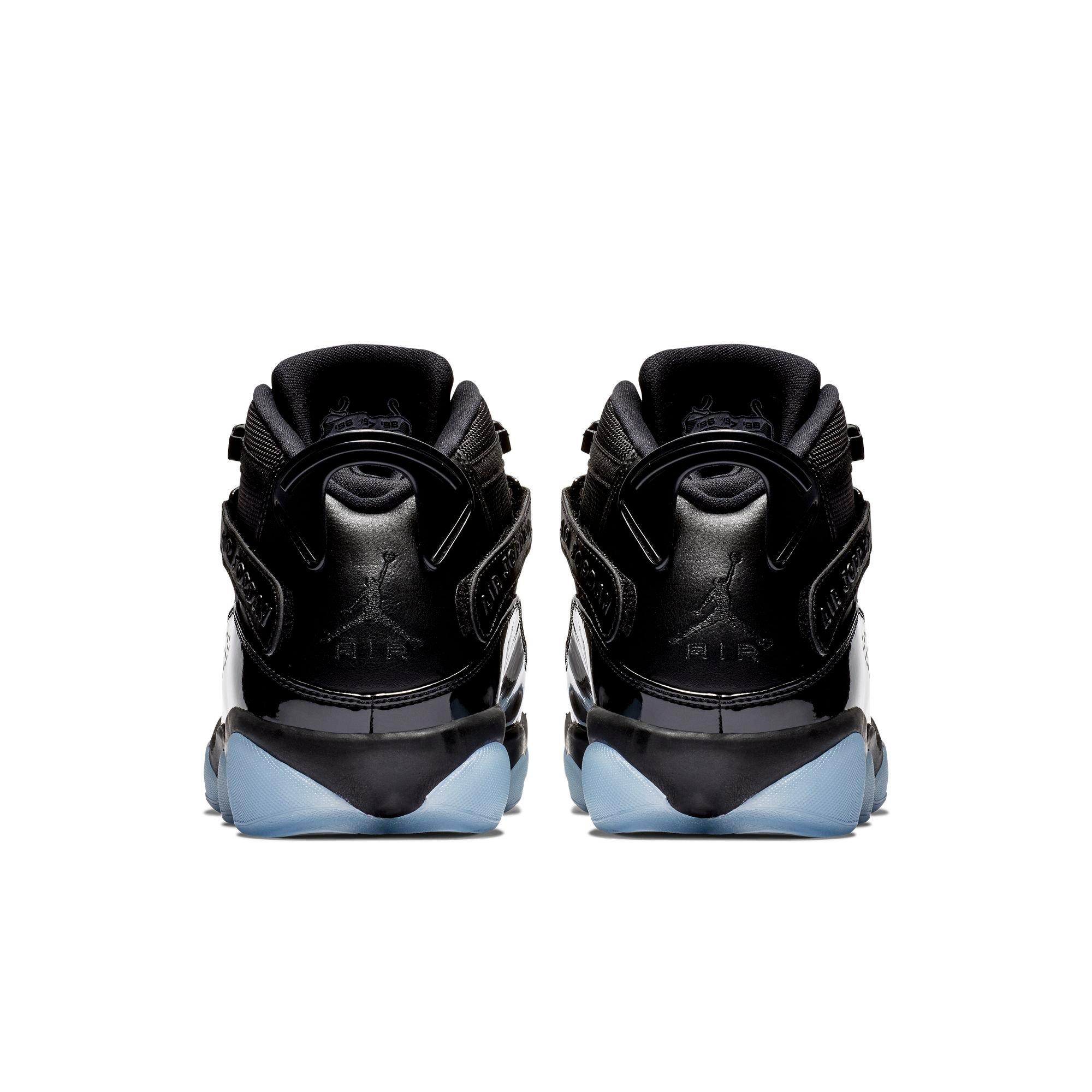 Jordan 6 Rings "Black/White" Men's Basketball Shoe - BLACK Thumbnail View 5