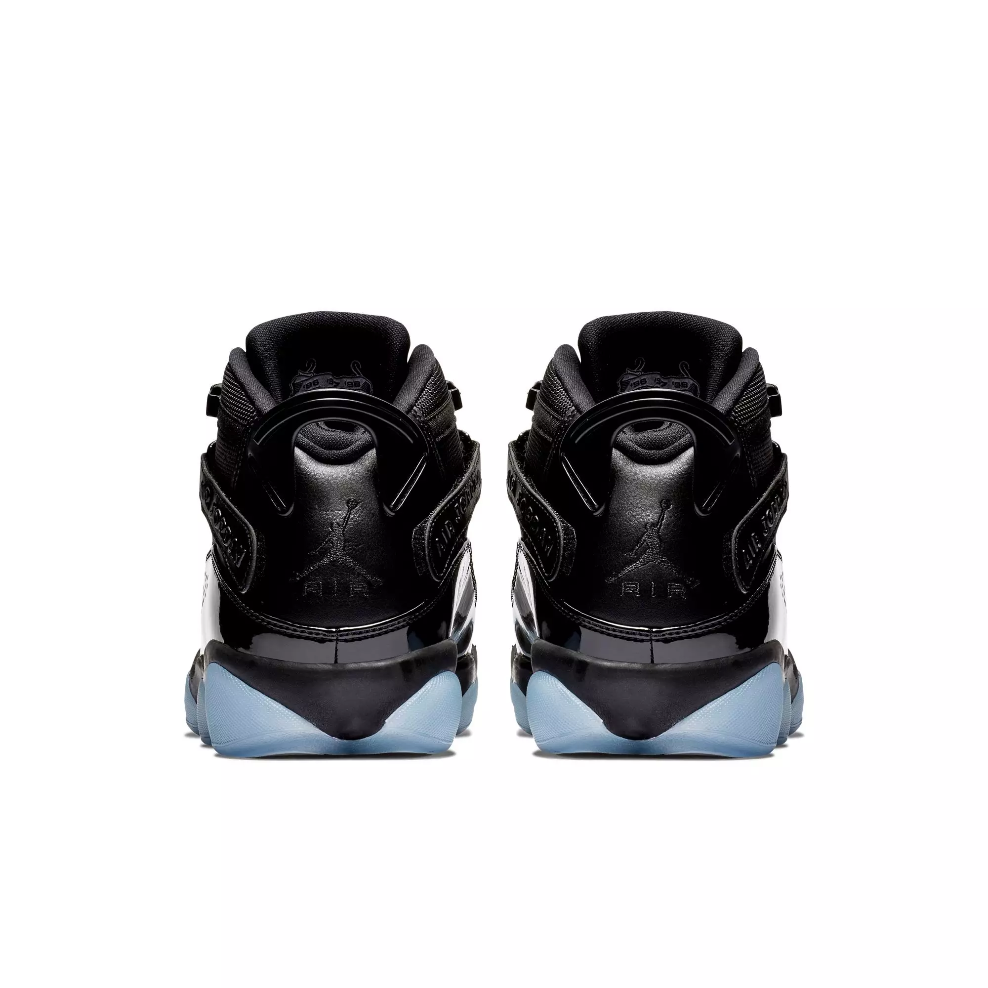 Jordan 6 Rings "Black/White" Men's Basketball Shoe - BLACK