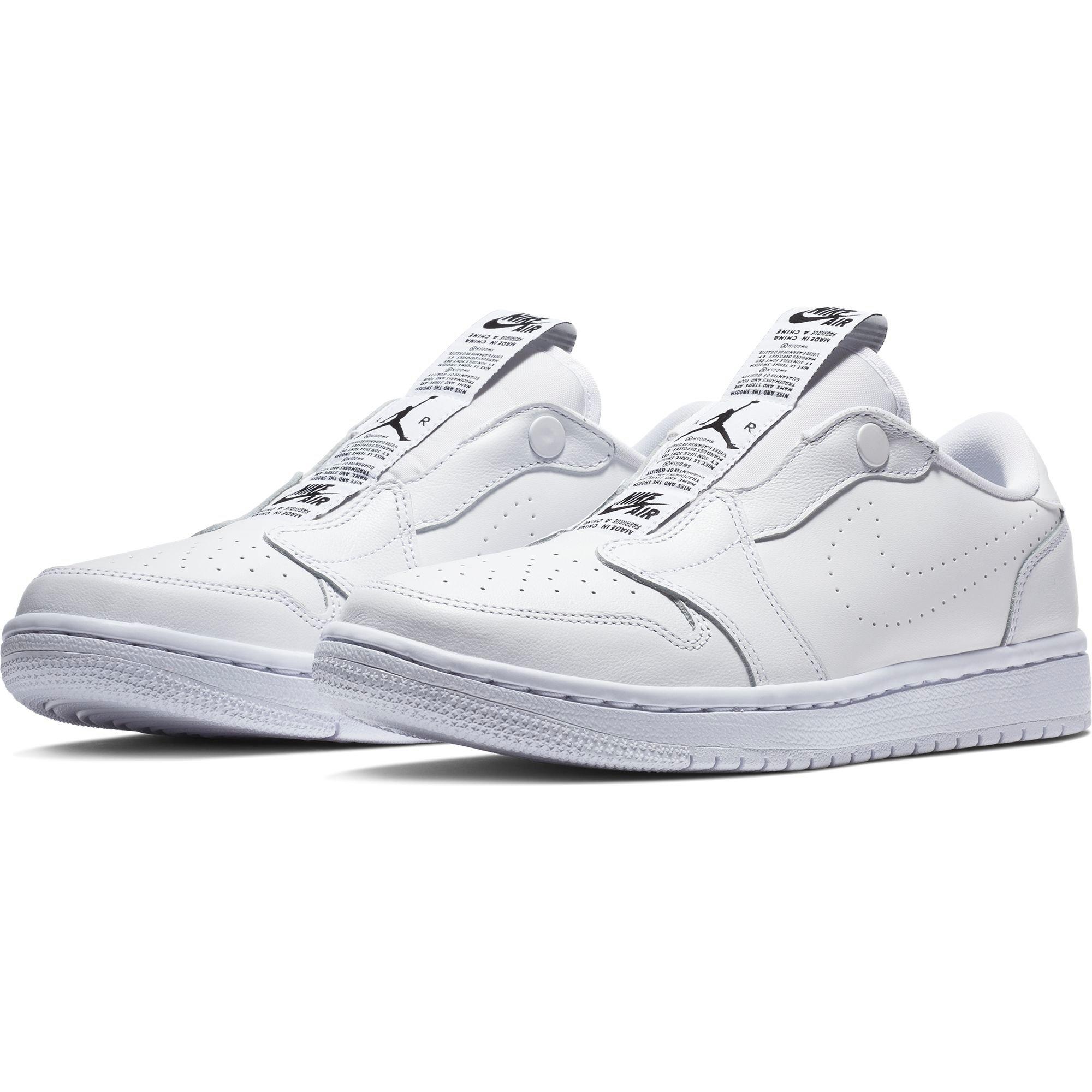 jordan 1 low slip on white