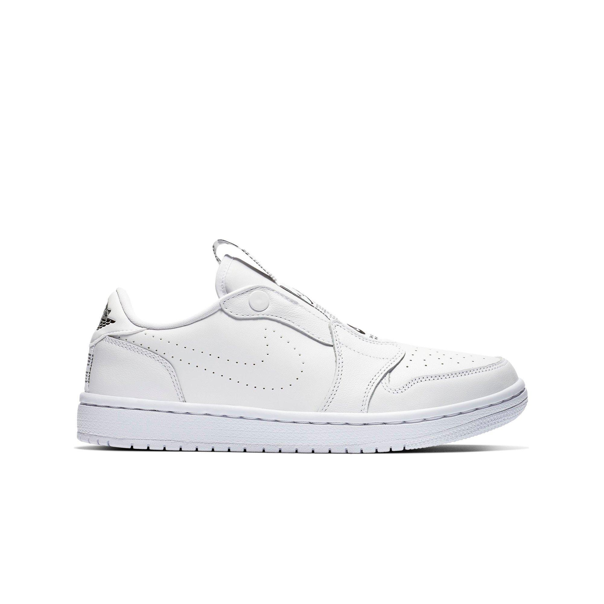 air jordan 1 low no laces