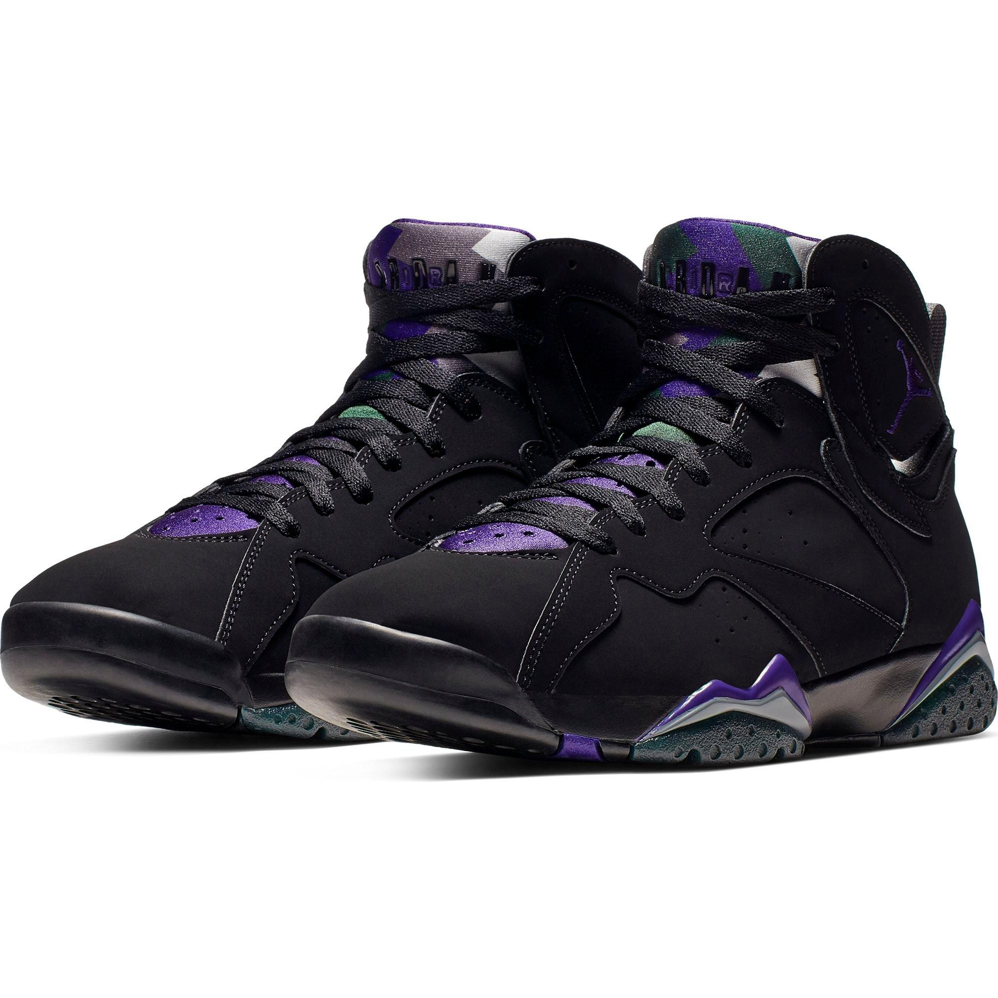 mens black and purple jordans