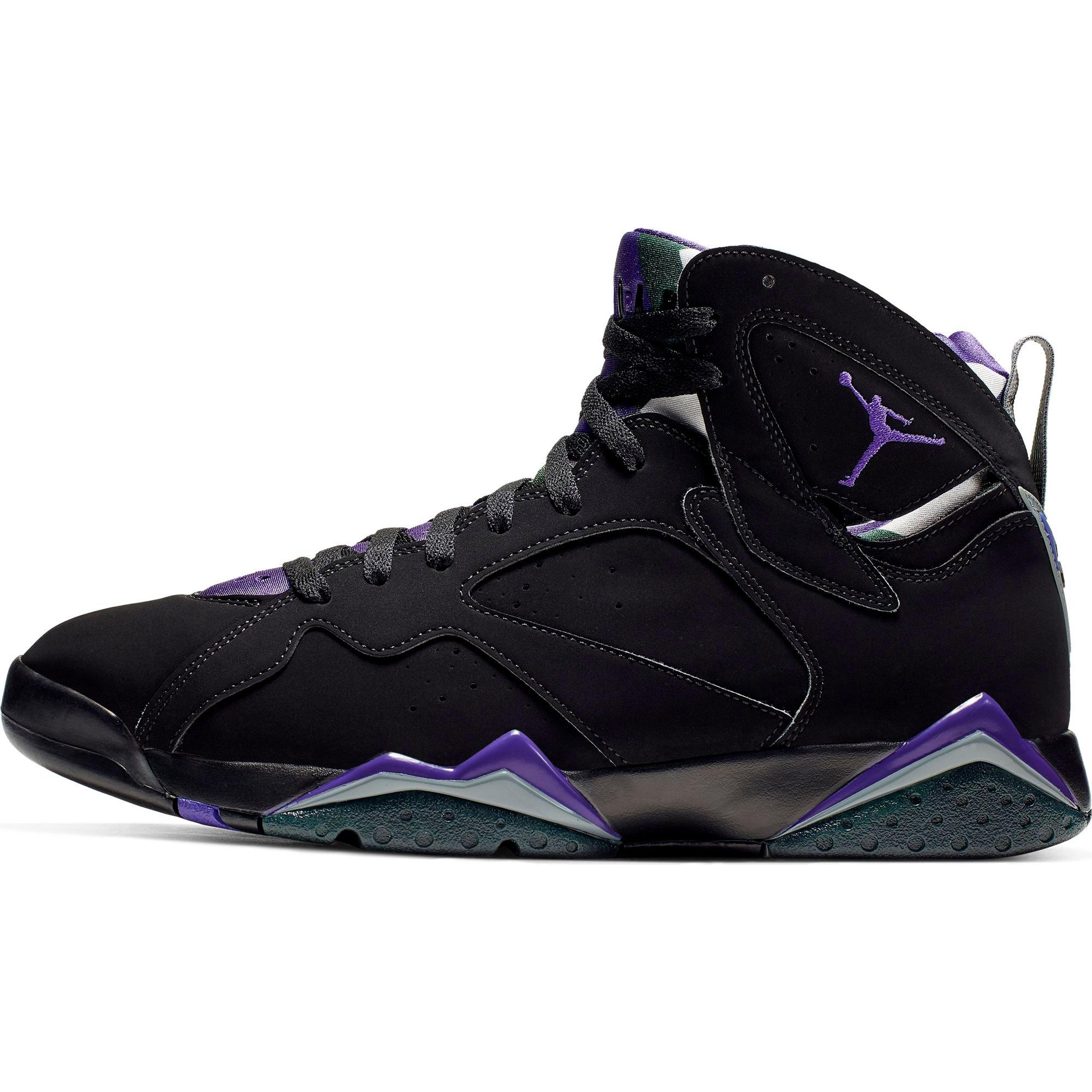 purple jordan 7s